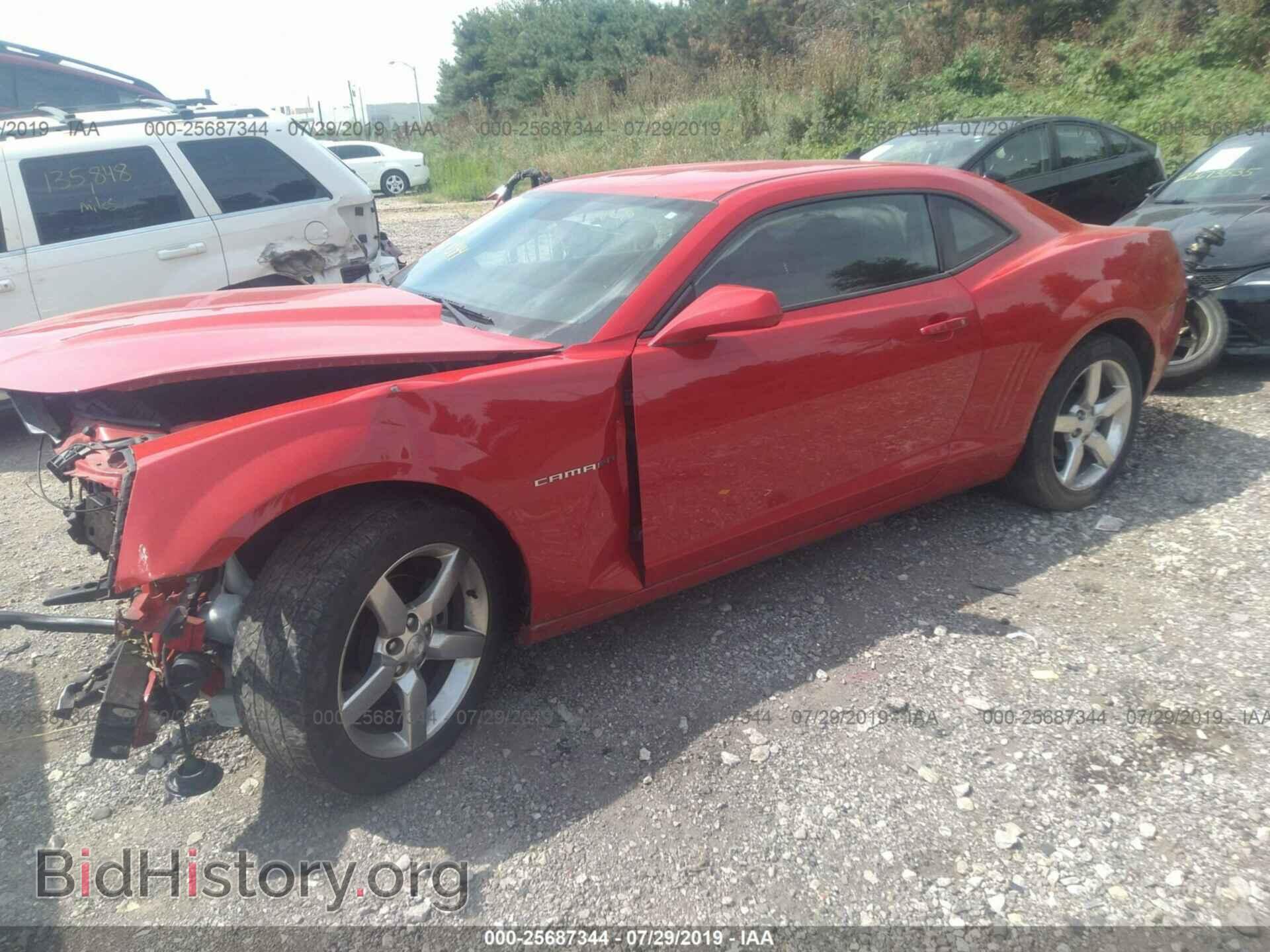 2010 CHEVROLET CAMARO - VIN: 2G1FB1EV8A9219318 - Фото 2