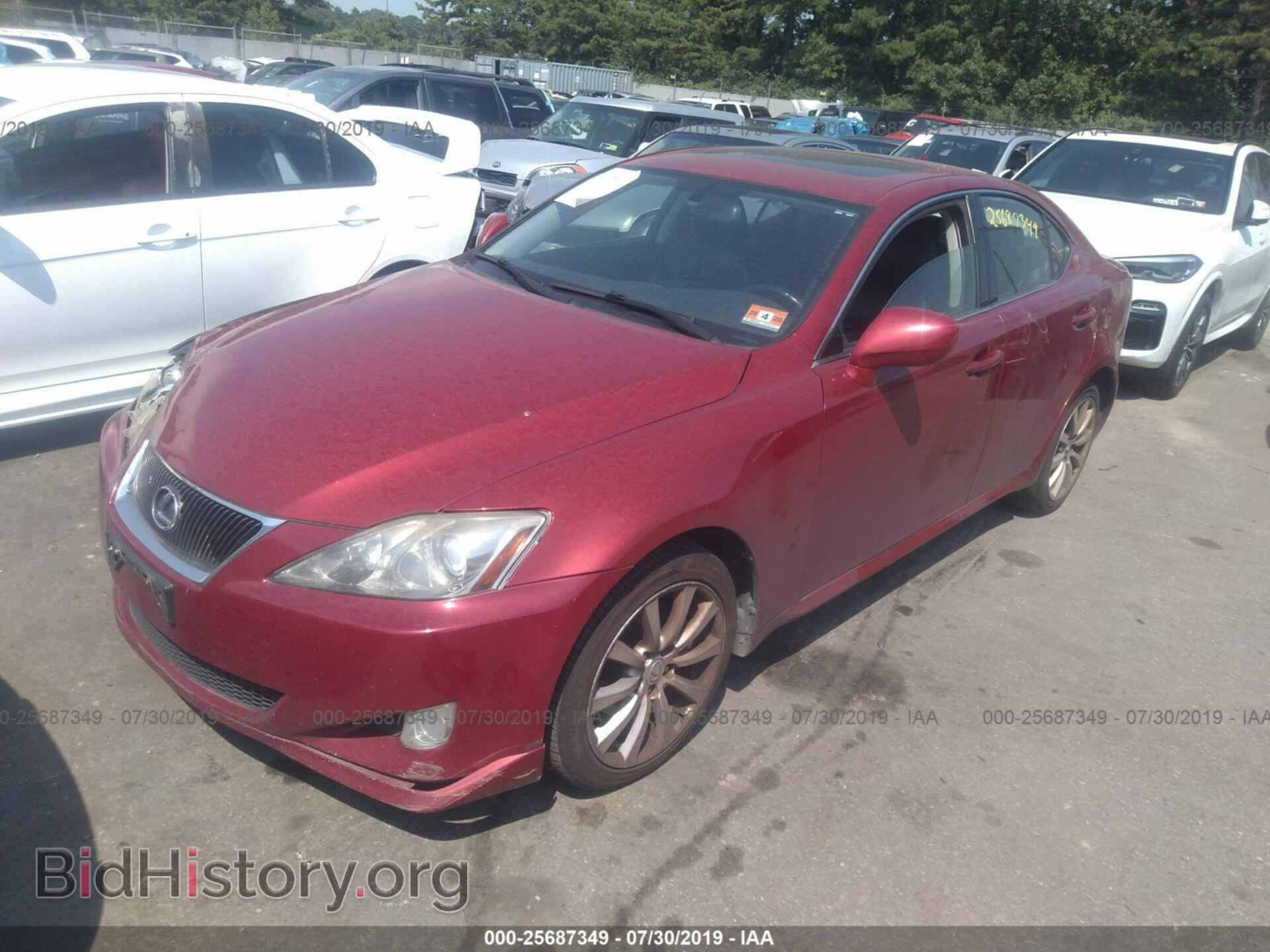 2008 LEXUS IS - VIN: JTHCK262585017028 - Фото 2