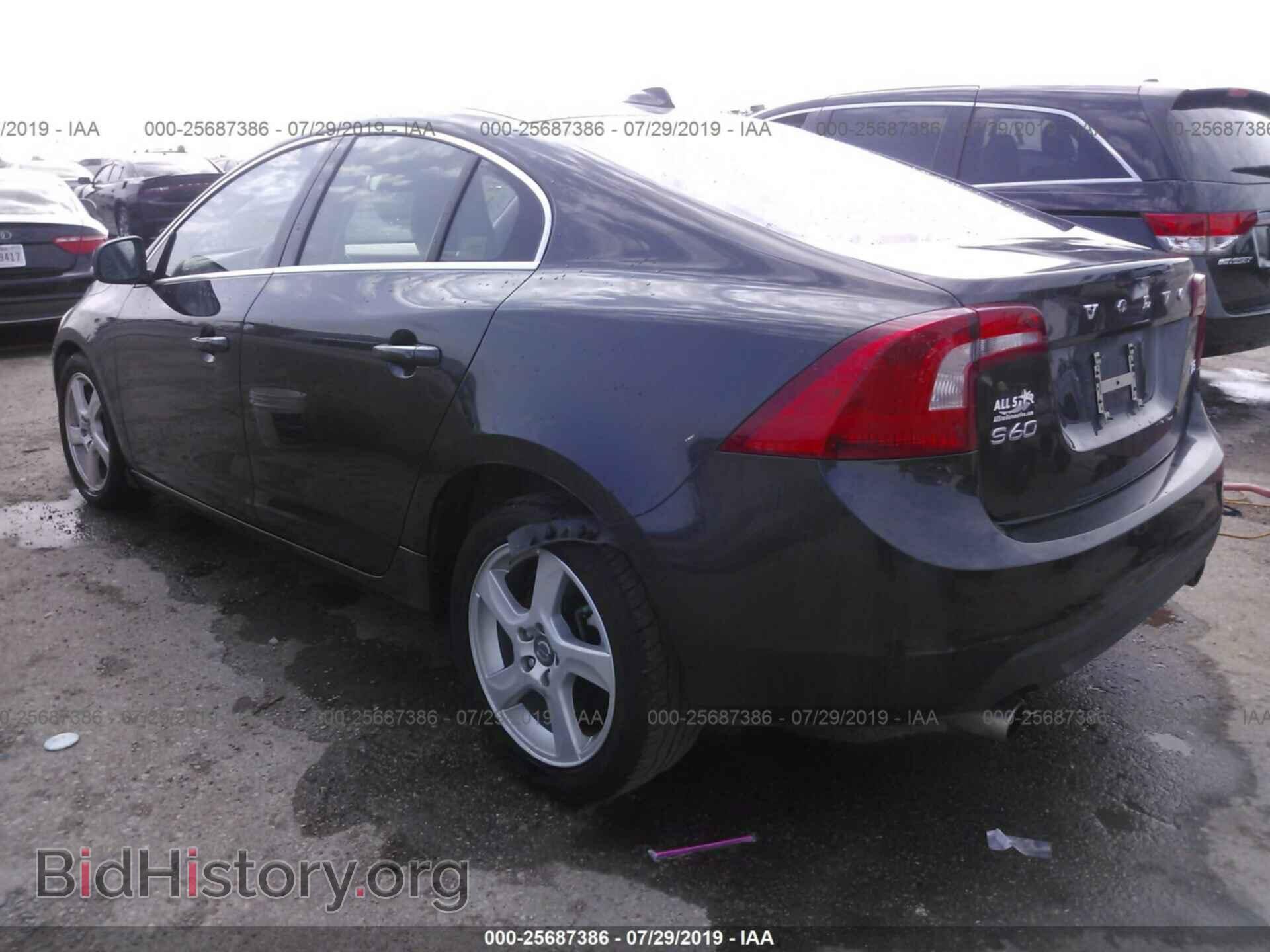 2013 VOLVO S60 - VIN: YV1612FS1D2230954 - Фото 3