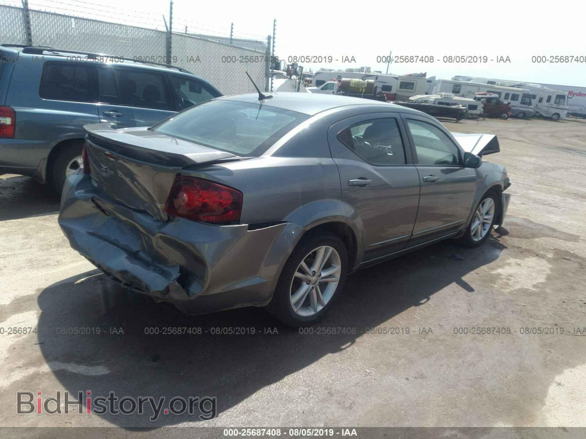 2012 DODGE AVENGER - VIN: 1C3CDZEG6CN309432 - Фото 4