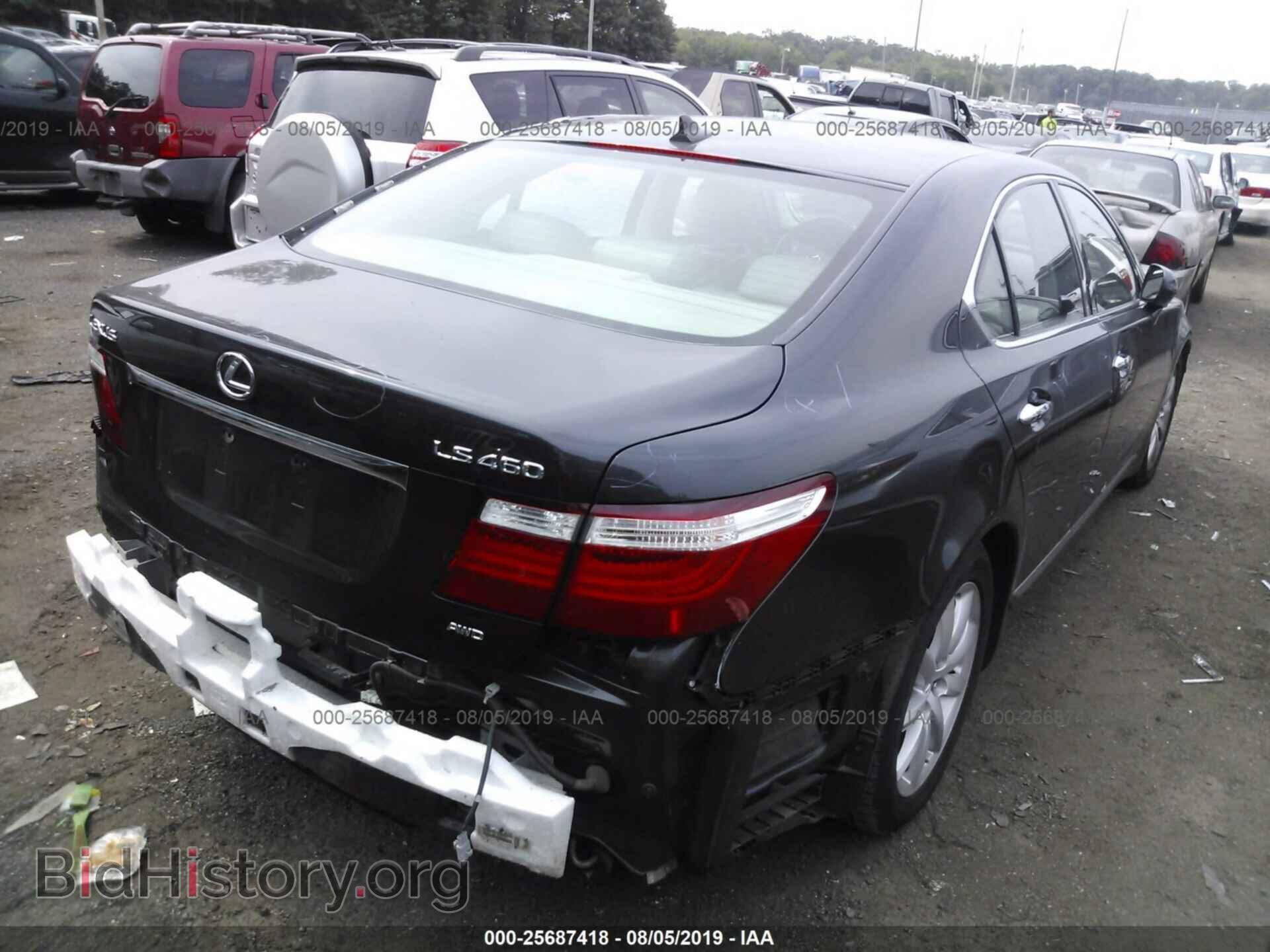 2009 LEXUS LS - VIN: JTHCL46F895001905 - Фото 4