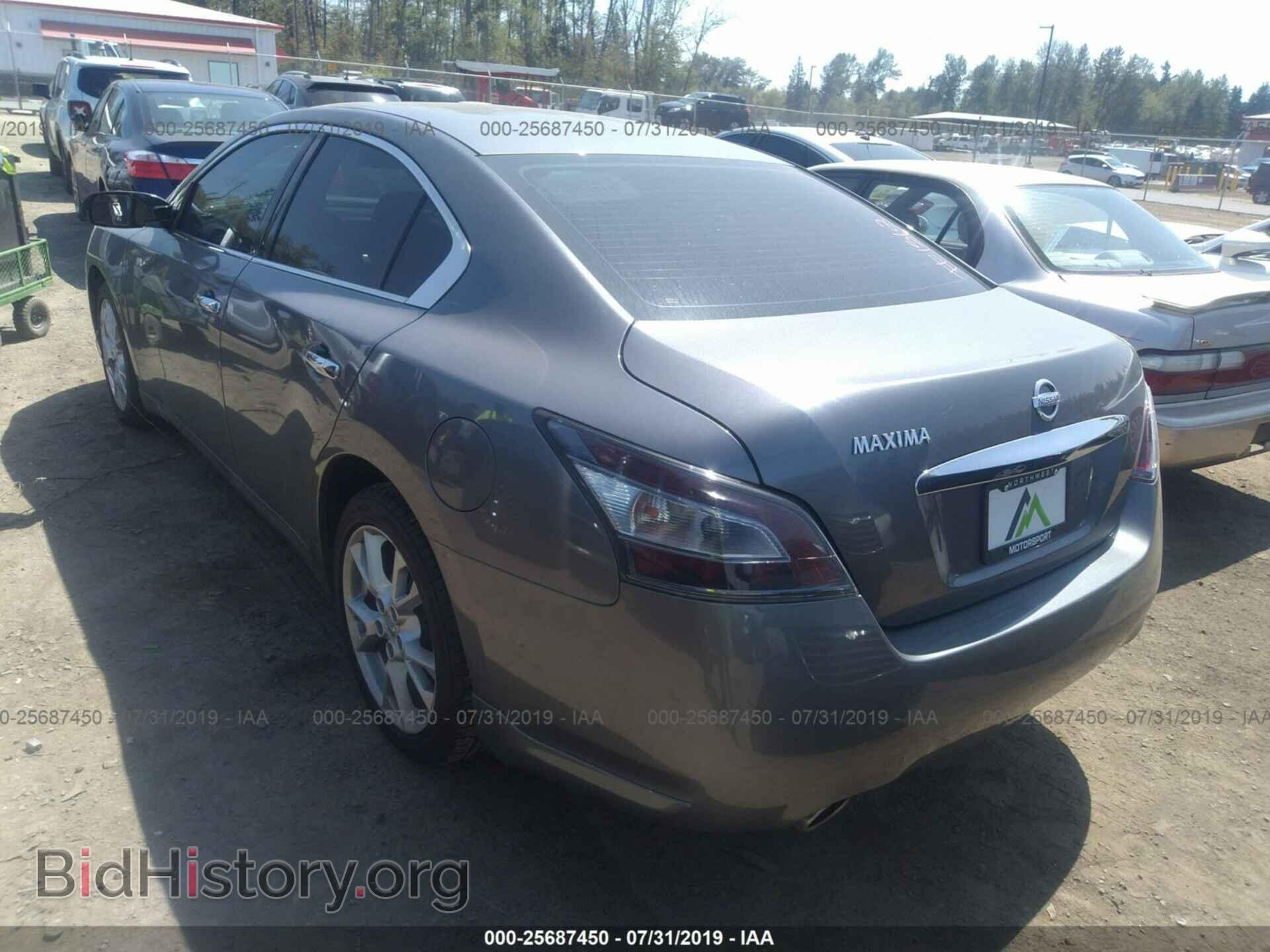 2014 NISSAN MAXIMA - VIN: 1N4AA5AP1EC489689 - Фото 3