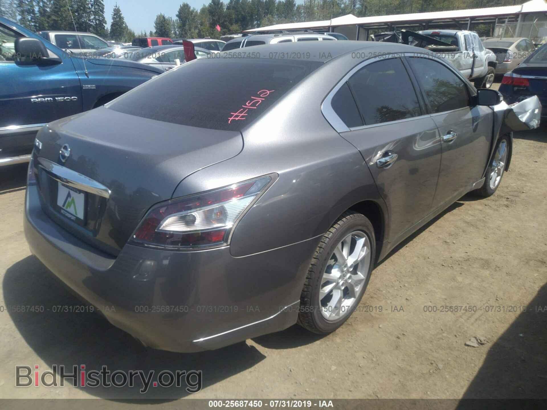 2014 NISSAN MAXIMA - VIN: 1N4AA5AP1EC489689 - Фото 4