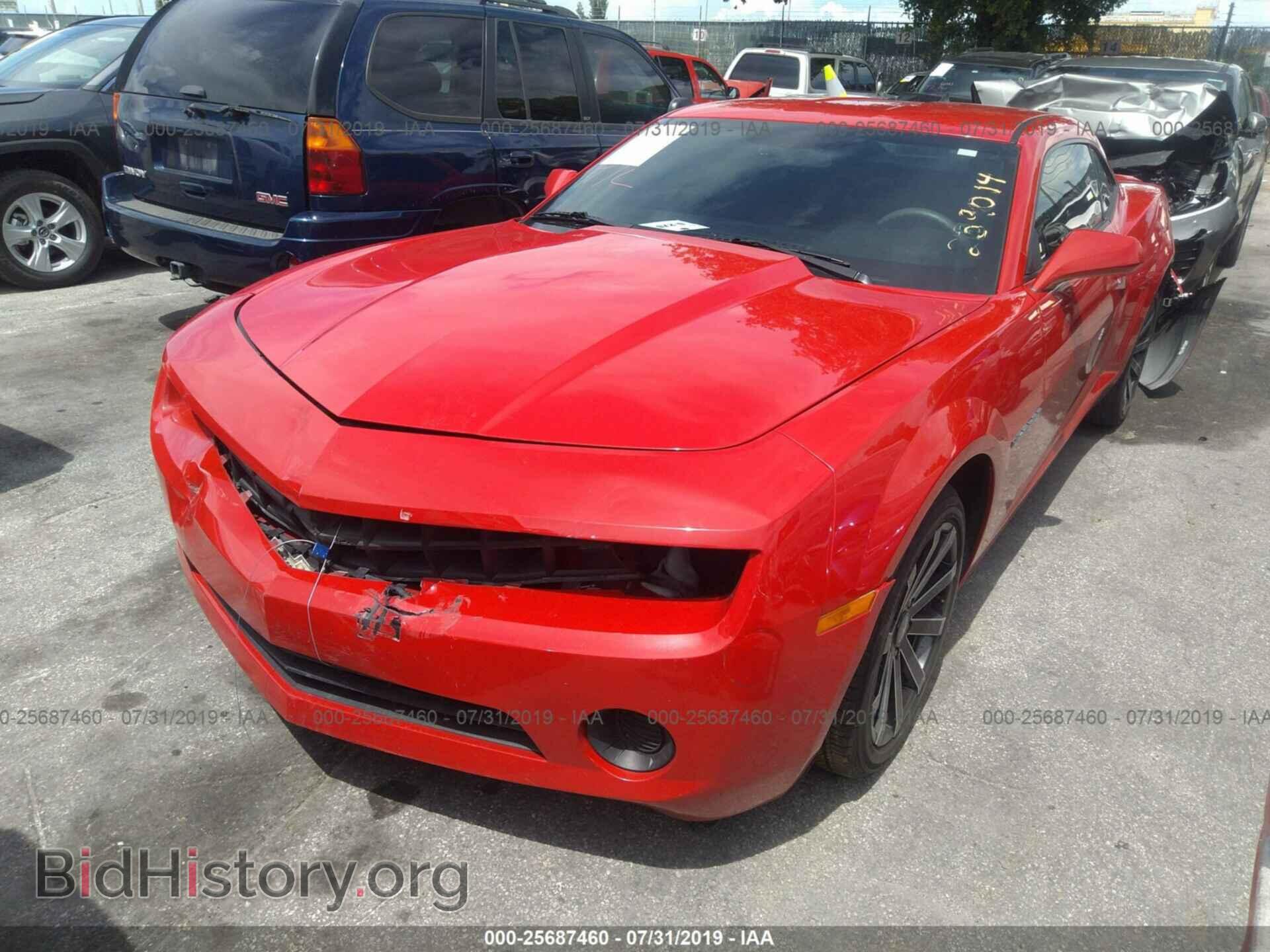 2013 CHEVROLET CAMARO - VIN: 2G1FA1E33D9239014 - Фото 2