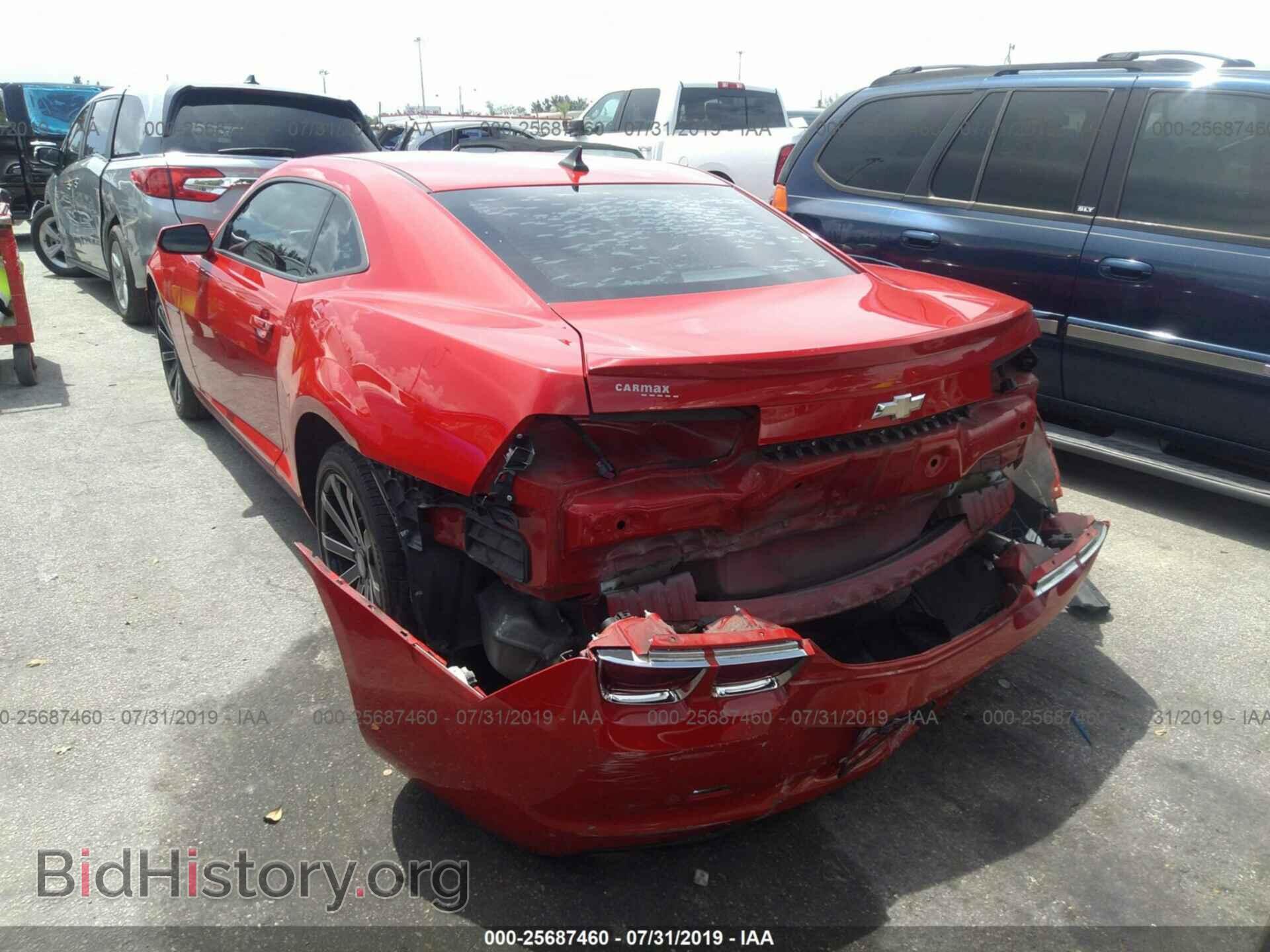 2013 CHEVROLET CAMARO - VIN: 2G1FA1E33D9239014 - Фото 3