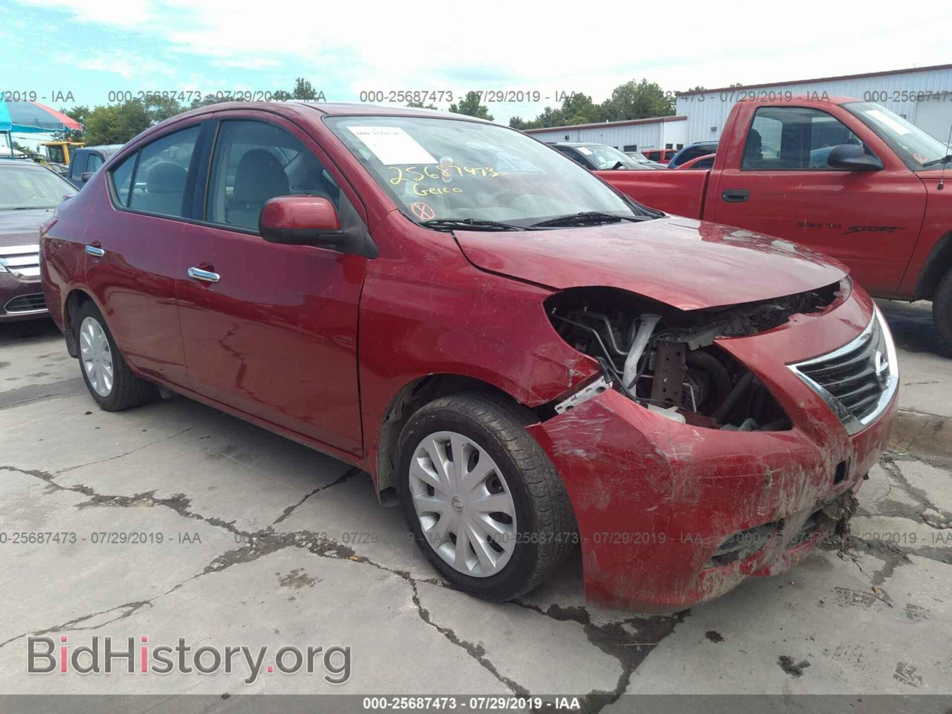 Фотография 3N1CN7AP1EL850168 - NISSAN VERSA 2014