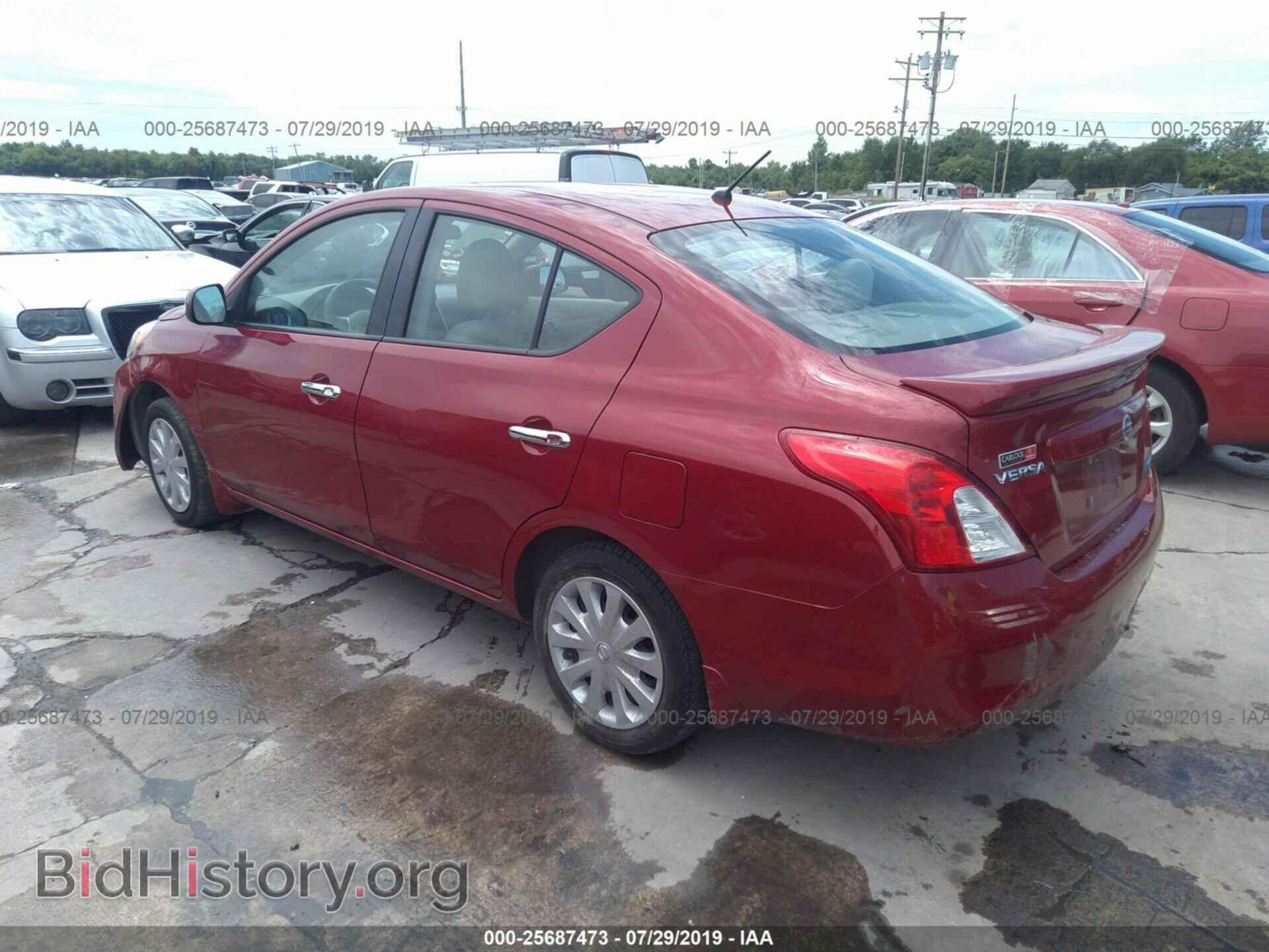 2014 NISSAN VERSA - VIN: 3N1CN7AP1EL850168 - Фото 3