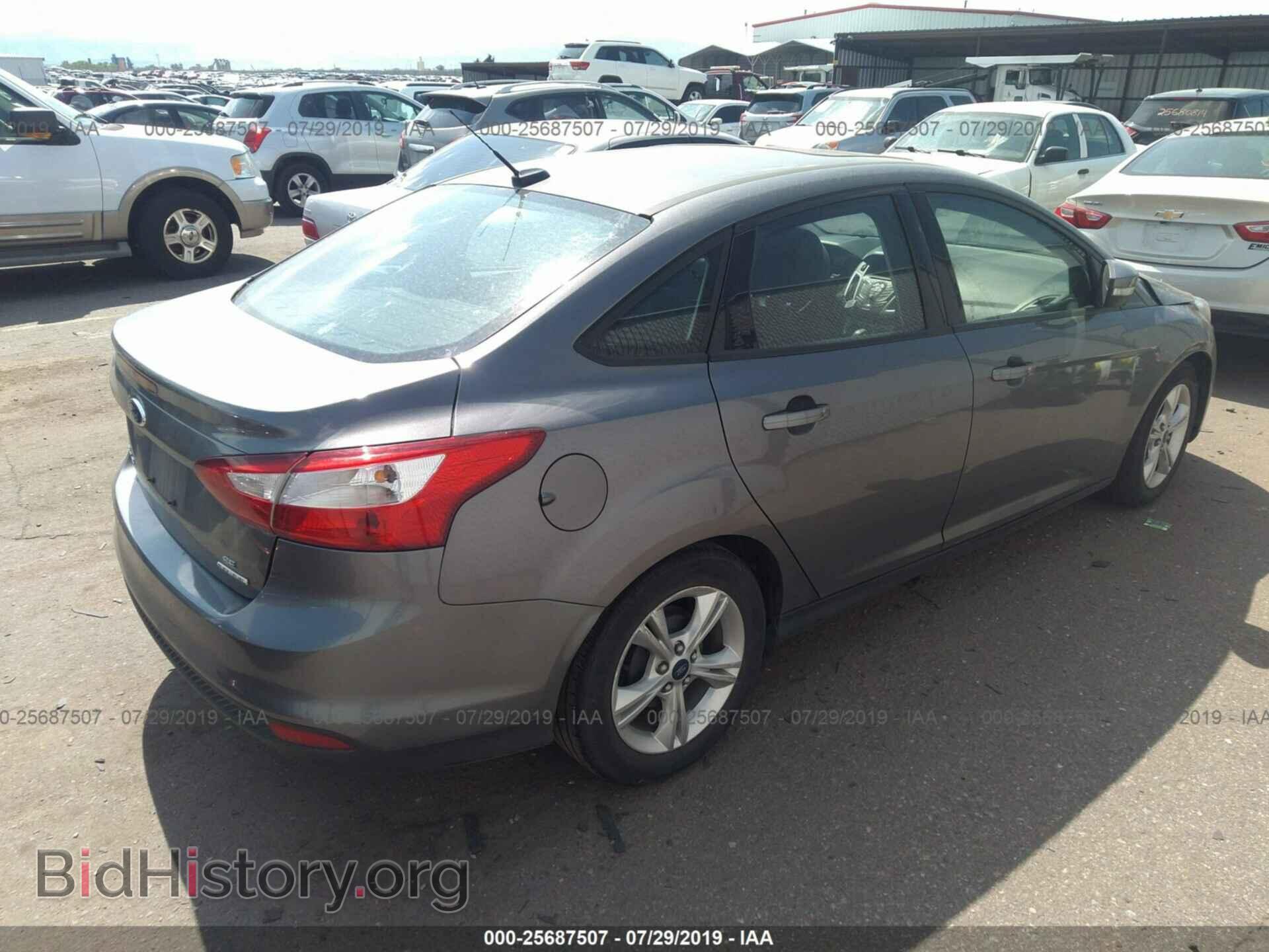 2013 FORD FOCUS - VIN: 1FADP3F28DL352390 - Фото 4