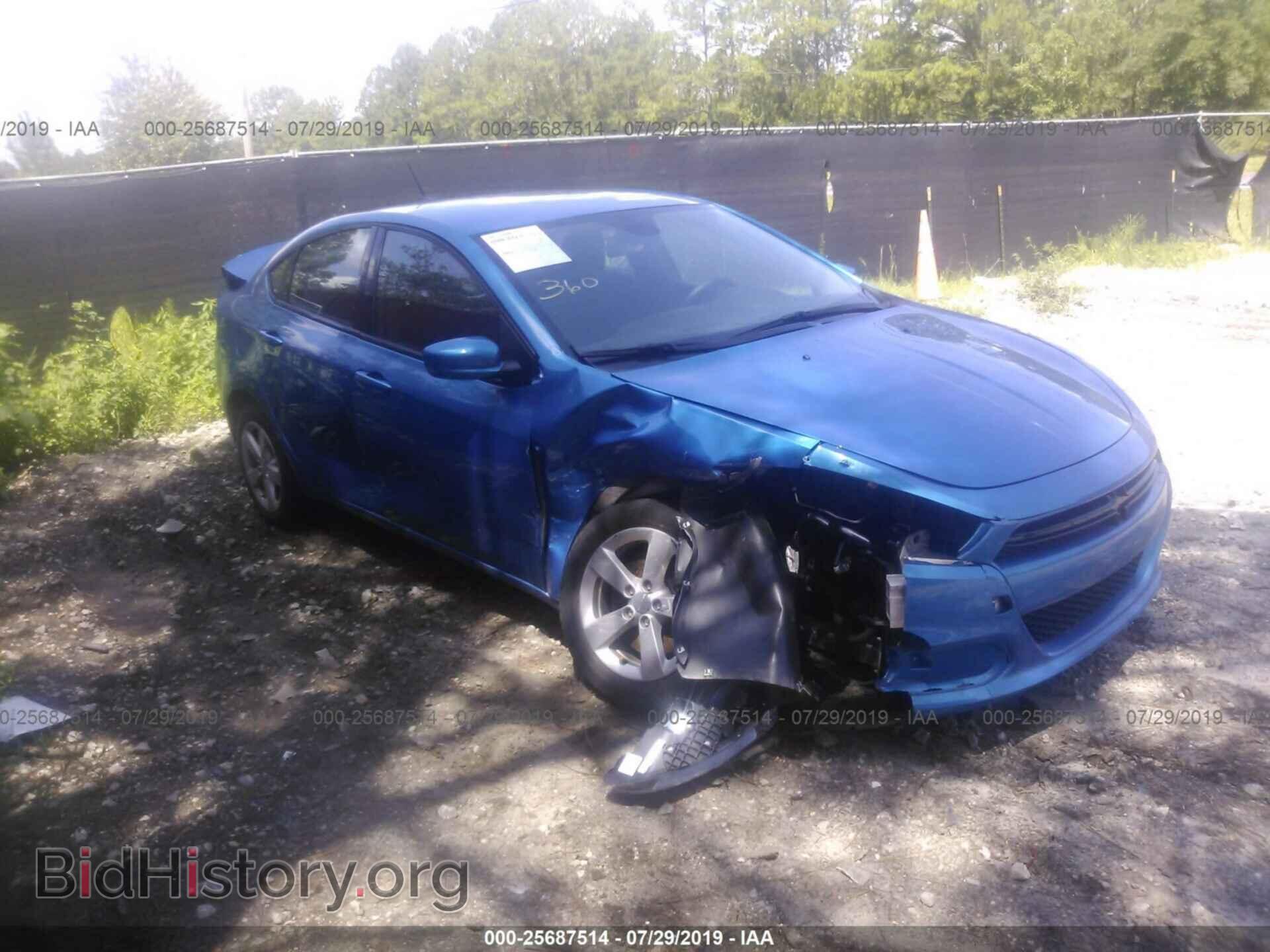 Фотография 1C3CDFBB5FD337434 - DODGE DART 2015
