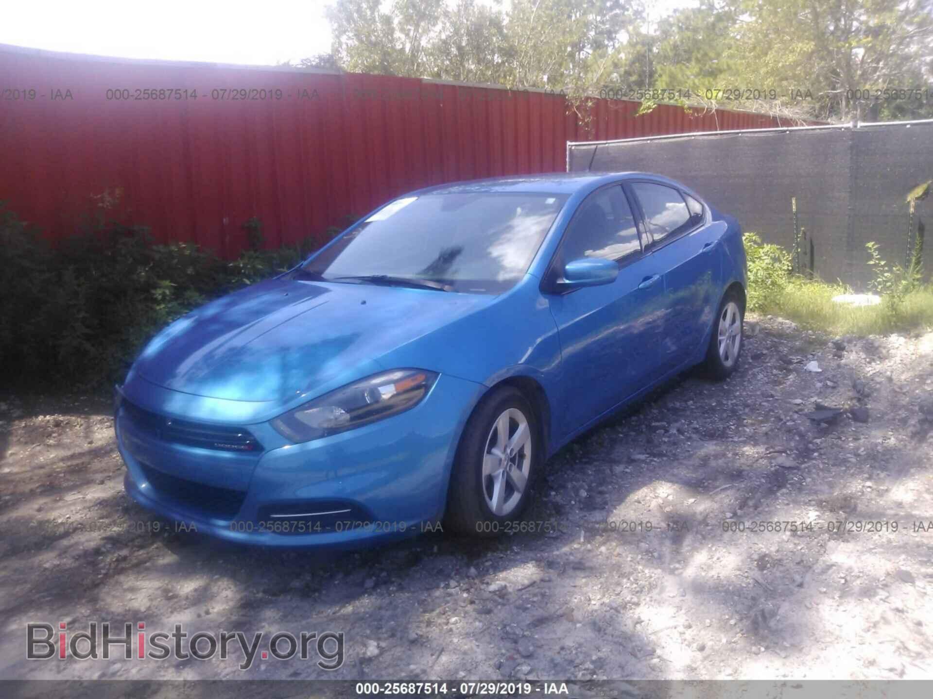 2015 DODGE DART - VIN: 1C3CDFBB5FD337434 - Фото 2