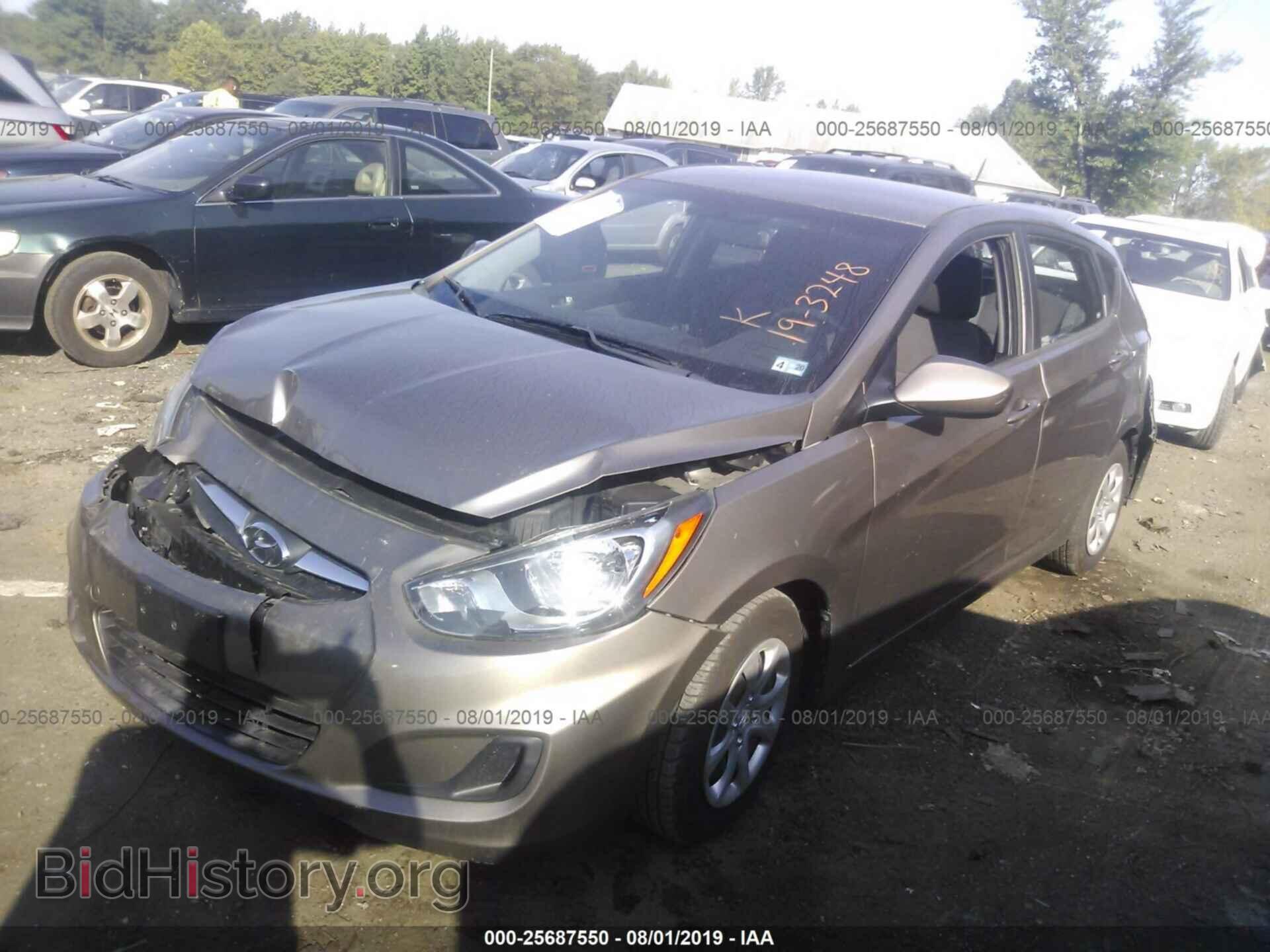2012 HYUNDAI ACCENT - VIN: KMHCT5AE8CU008917 - Фото 2