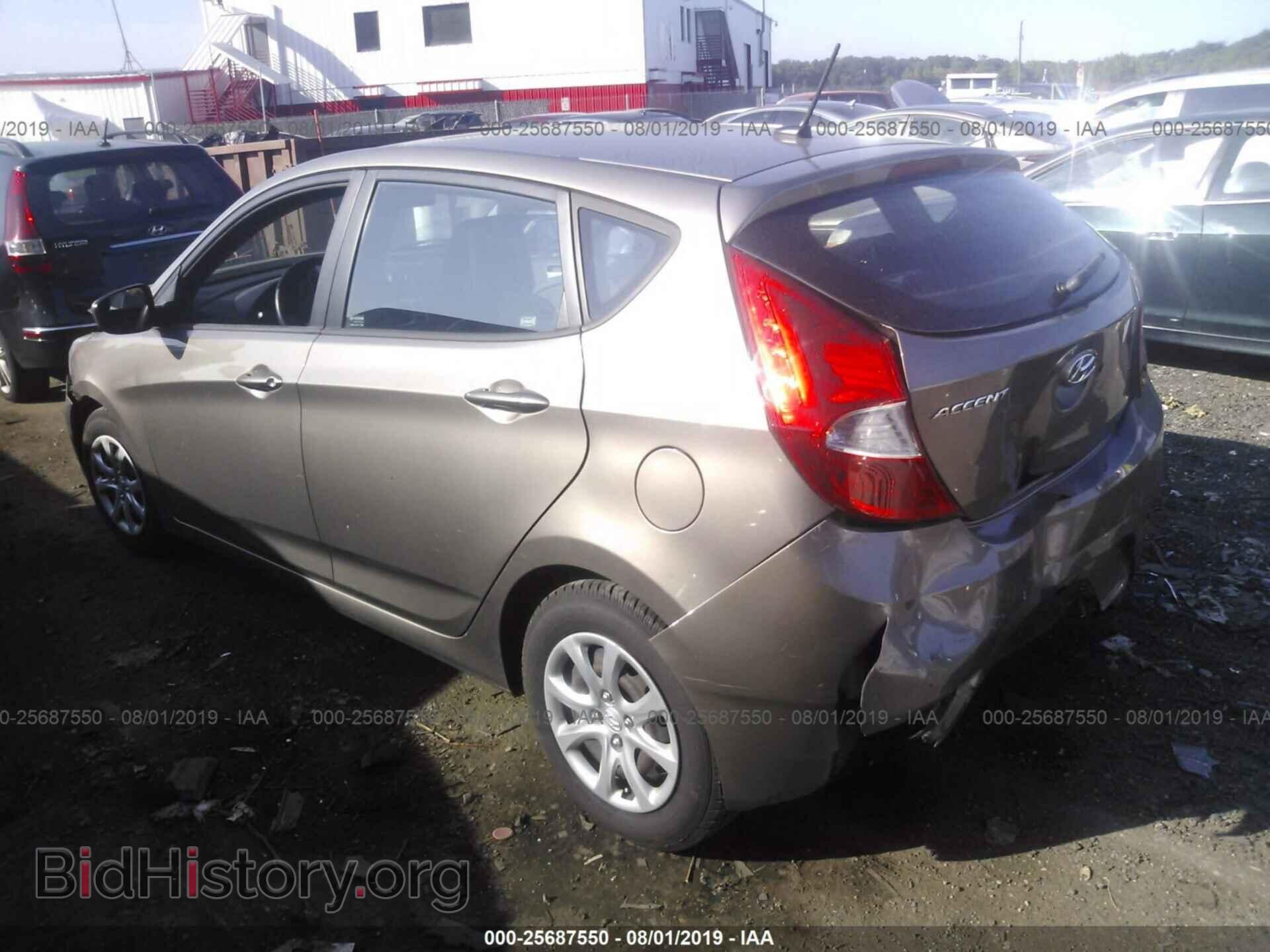 2012 HYUNDAI ACCENT - VIN: KMHCT5AE8CU008917 - Фото 3