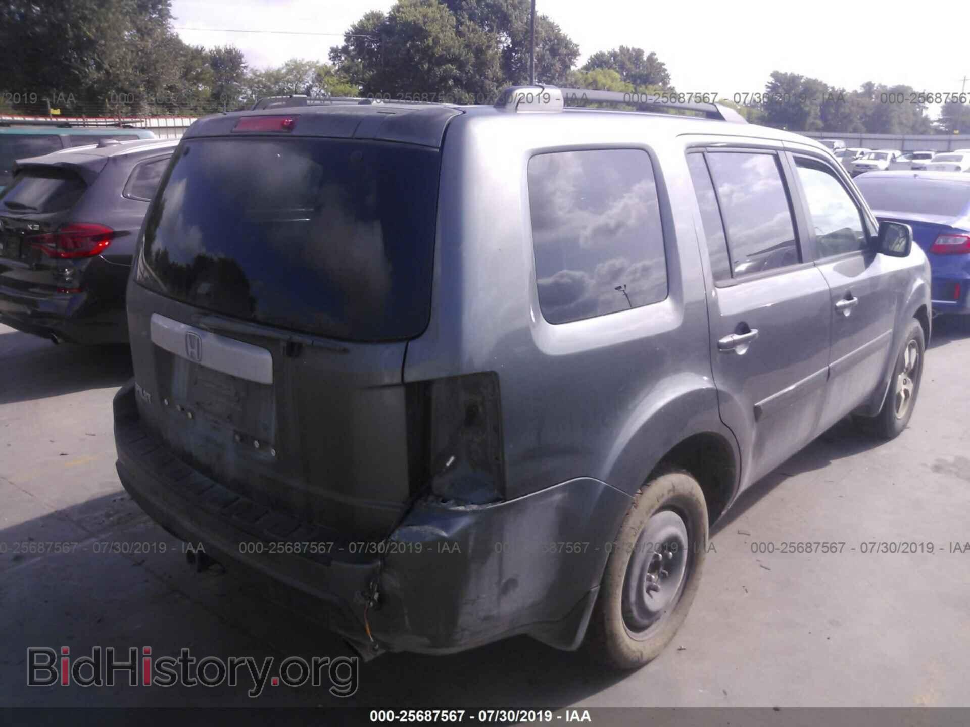 2009 HONDA PILOT - VIN: 5FNYF38499B012088 - Фото 4
