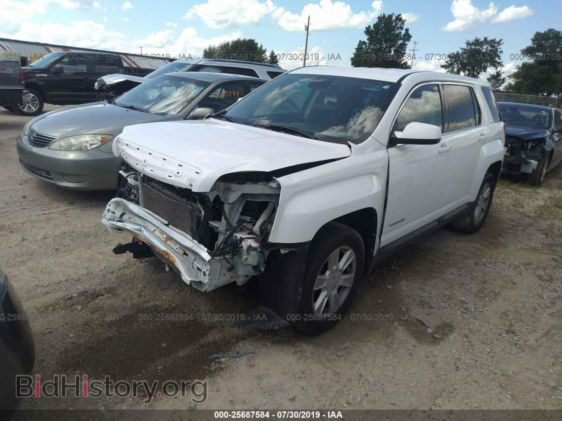 2012 GMC TERRAIN - VIN: 2GKALMEK8C6138785 - Фото 2