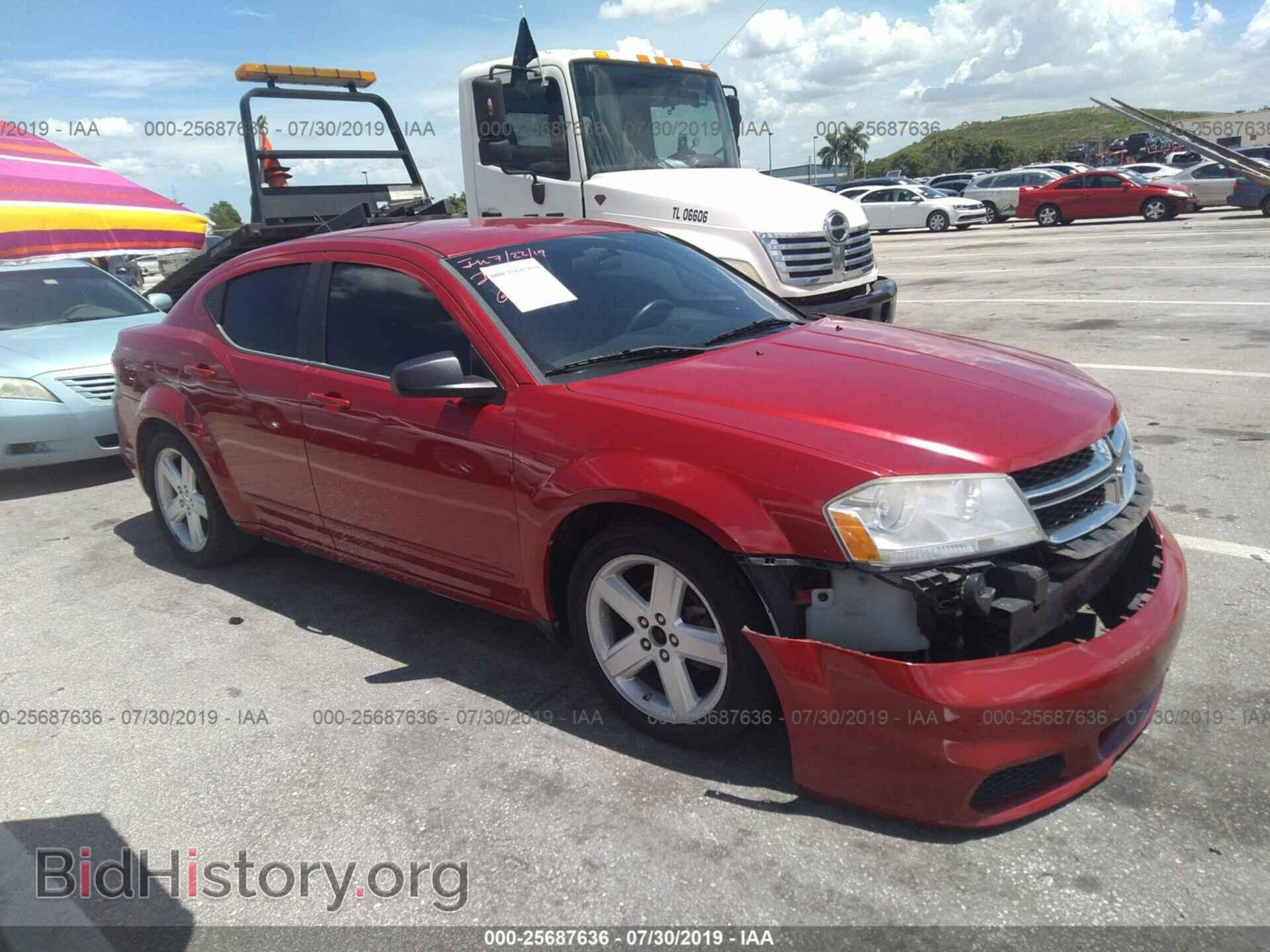 Photo 1C3CDZAB9DN713420 - DODGE AVENGER 2013
