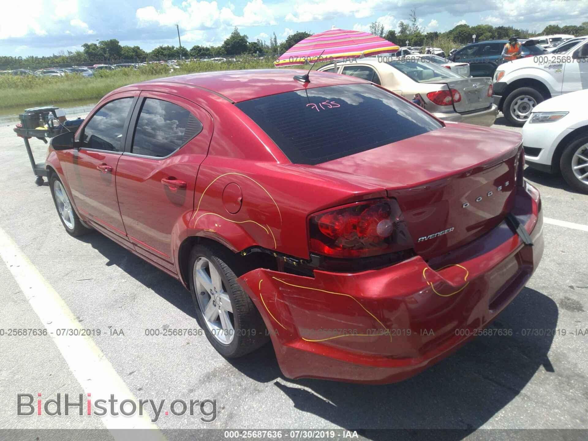 2013 DODGE AVENGER - VIN: 1C3CDZAB9DN713420 - Photo 3