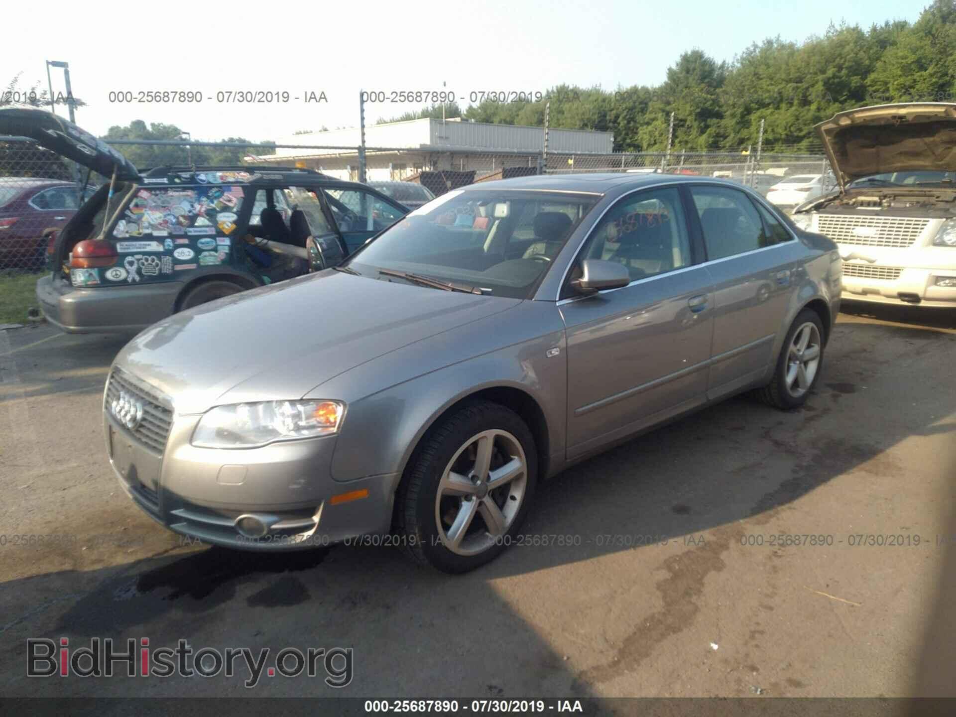2007 AUDI A4 - VIN: WAUDH78E97A098840 - Фото 2