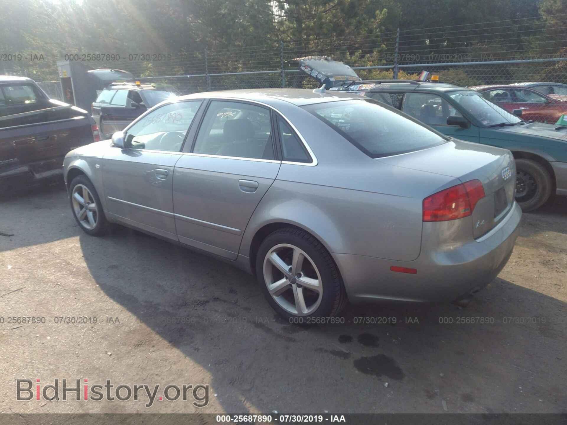 2007 AUDI A4 - VIN: WAUDH78E97A098840 - Фото 3