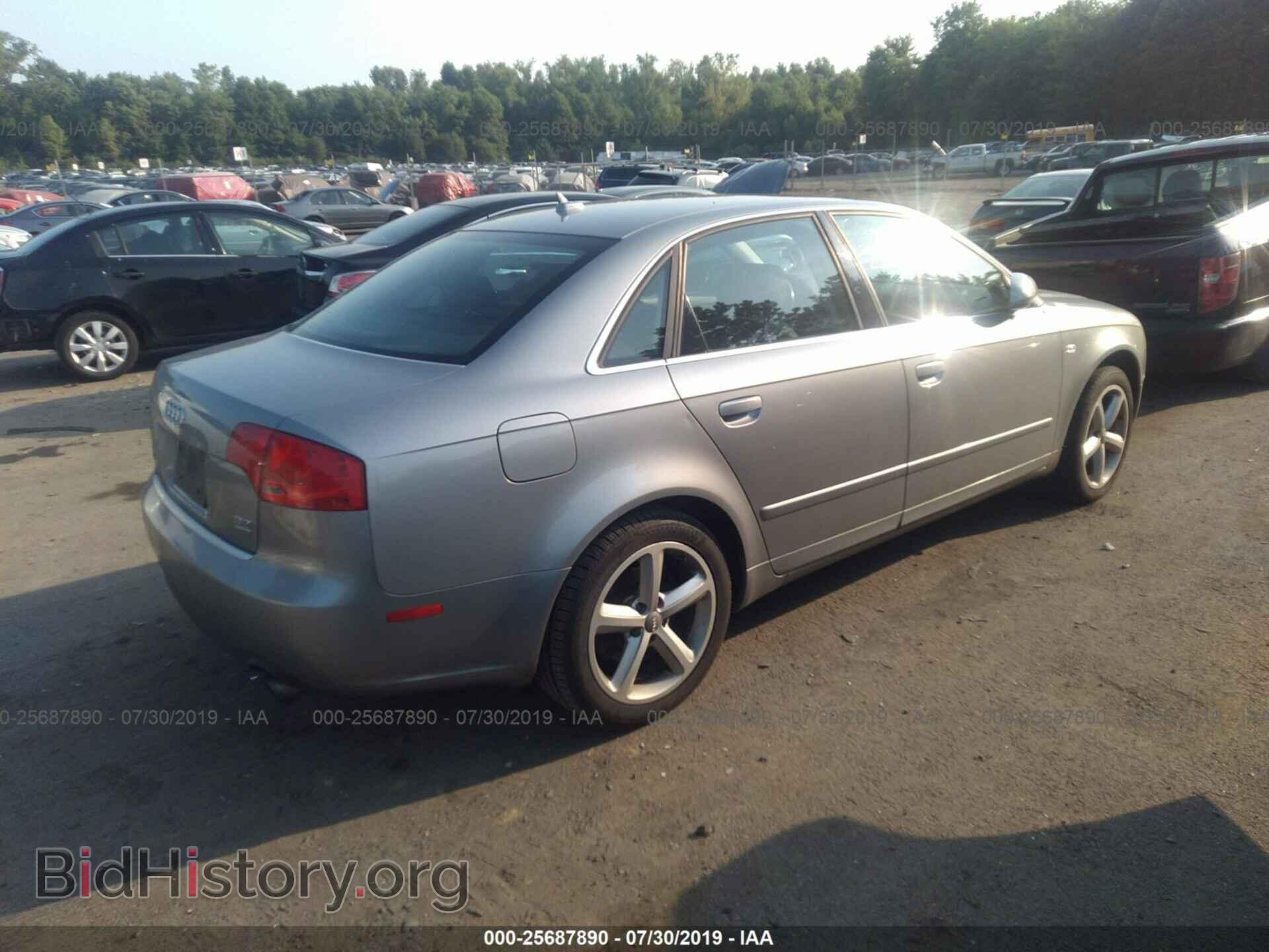 2007 AUDI A4 - VIN: WAUDH78E97A098840 - Фото 4