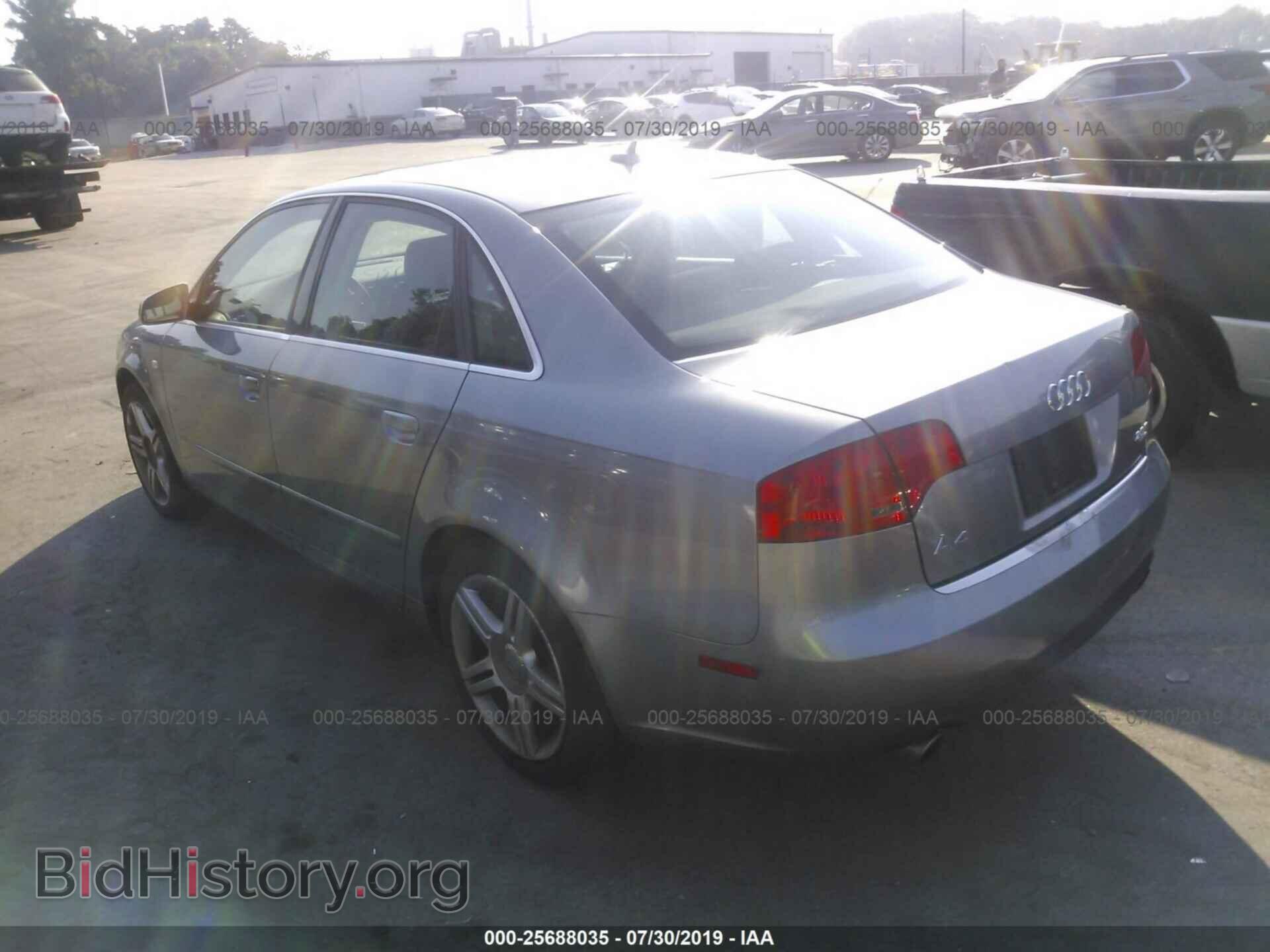 2007 AUDI A4 - VIN: WAUDF78EX7A058806 - Фото 3