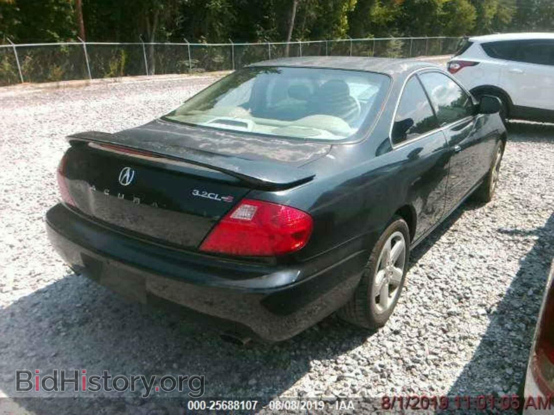 2001 ACURA 3.2CL - VIN: 19UYA42651A008231 - Фото 2