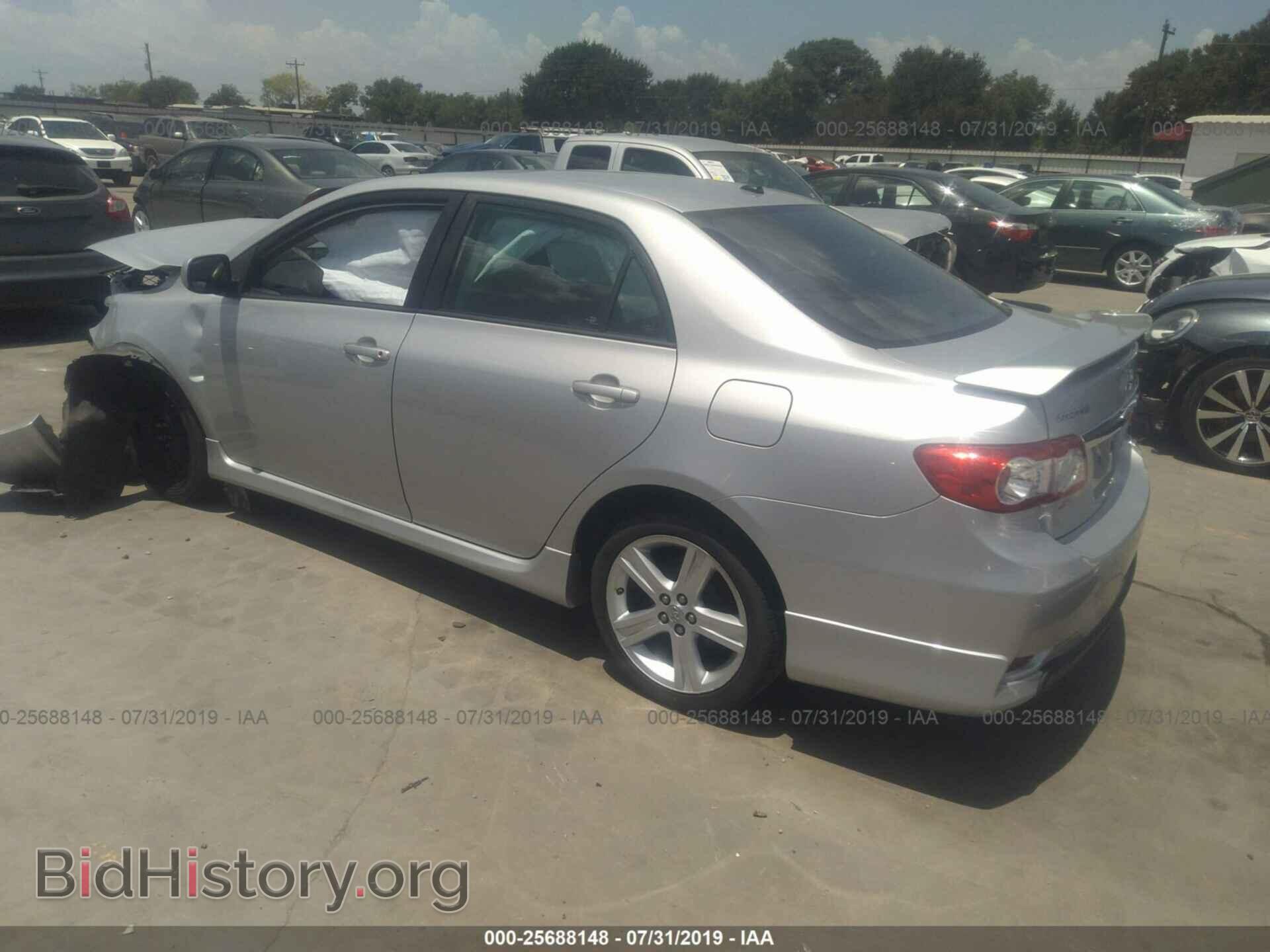 2013 TOYOTA COROLLA - VIN: 5YFBU4EEXDP210187 - Фото 3