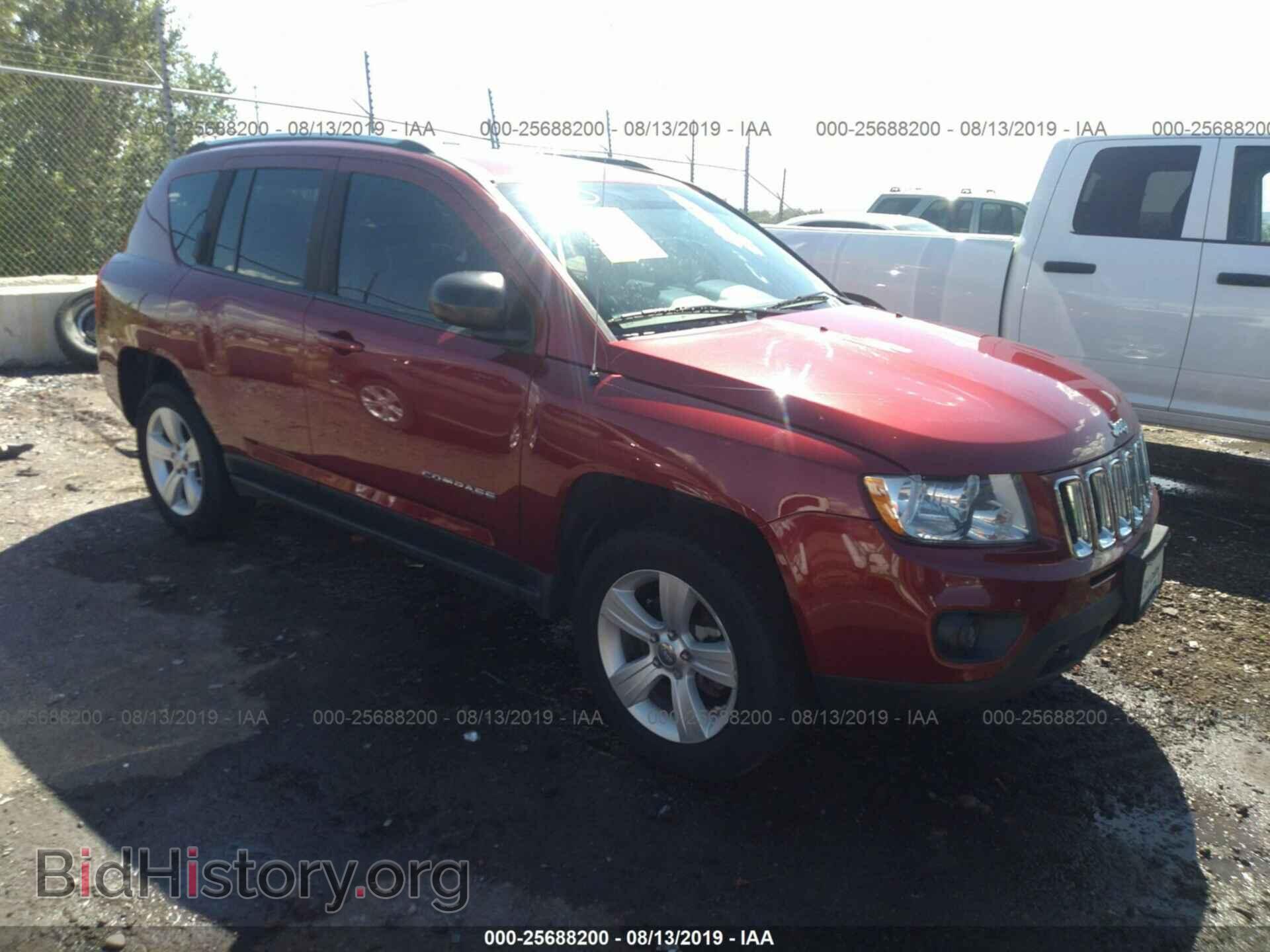 Фотография 1C4NJDBB2CD554906 - JEEP COMPASS 2012