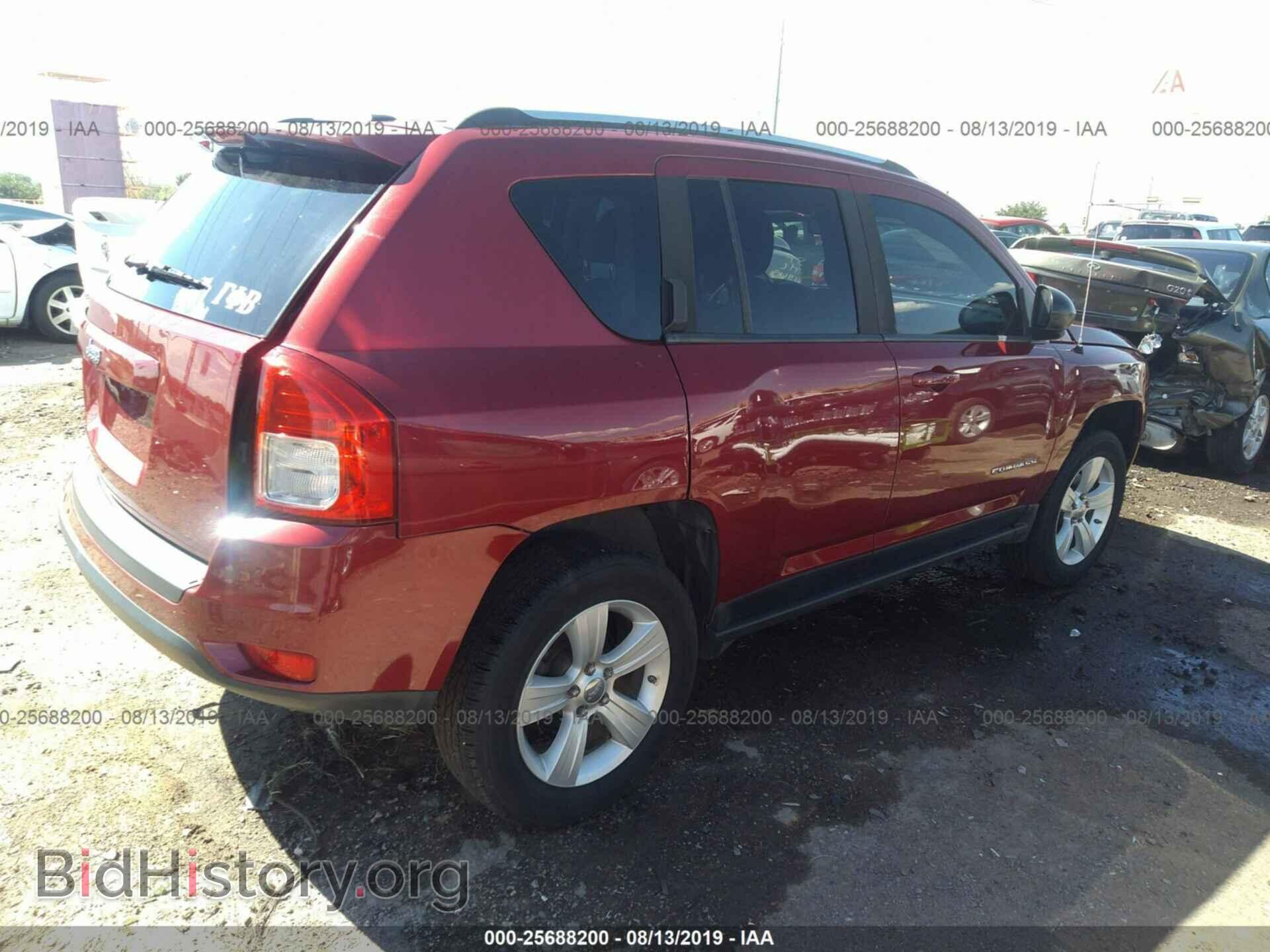 2012 JEEP COMPASS - VIN: 1C4NJDBB2CD554906 - Фото 4