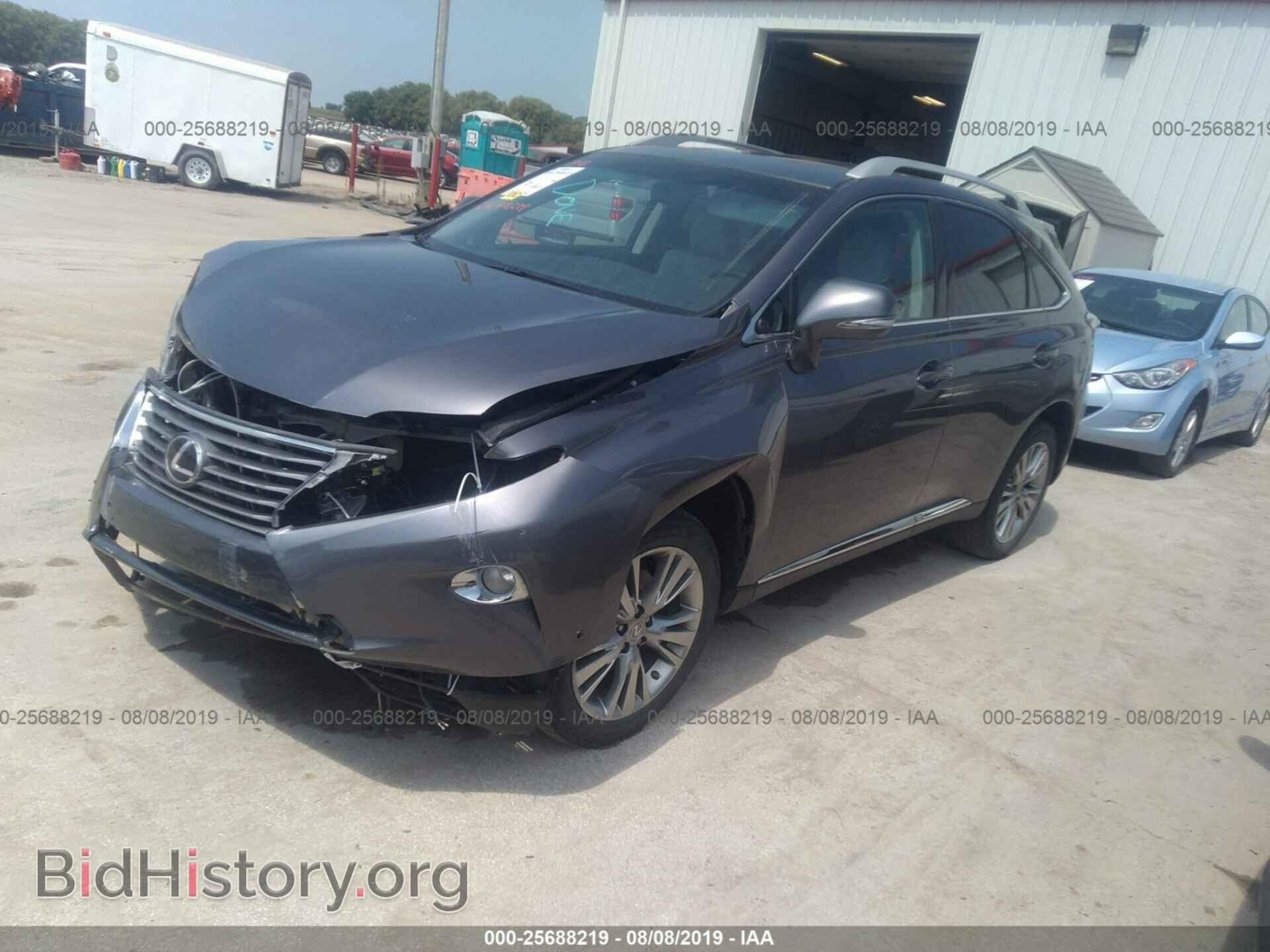 2013 LEXUS RX - VIN: 2T2BK1BA3DC219301 - Фото 2