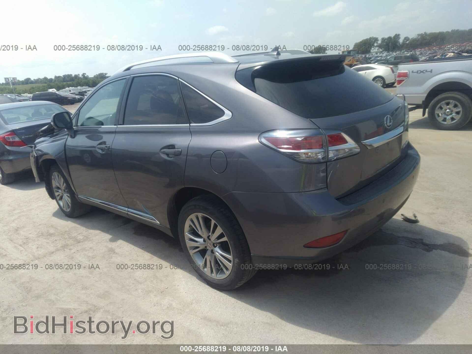 2013 LEXUS RX - VIN: 2T2BK1BA3DC219301 - Фото 3