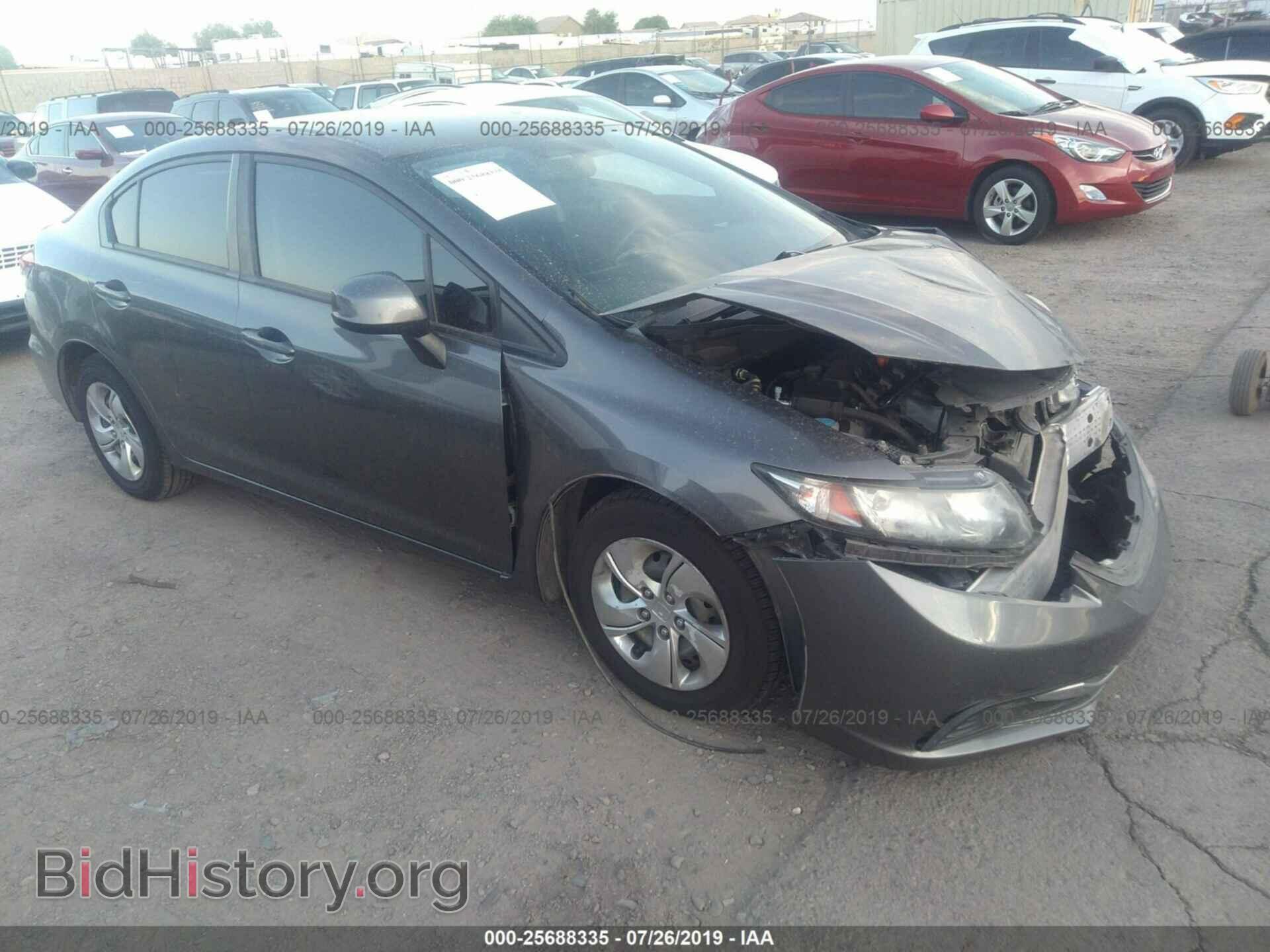 Фотография 2HGFB2F57DH520282 - HONDA CIVIC 2013