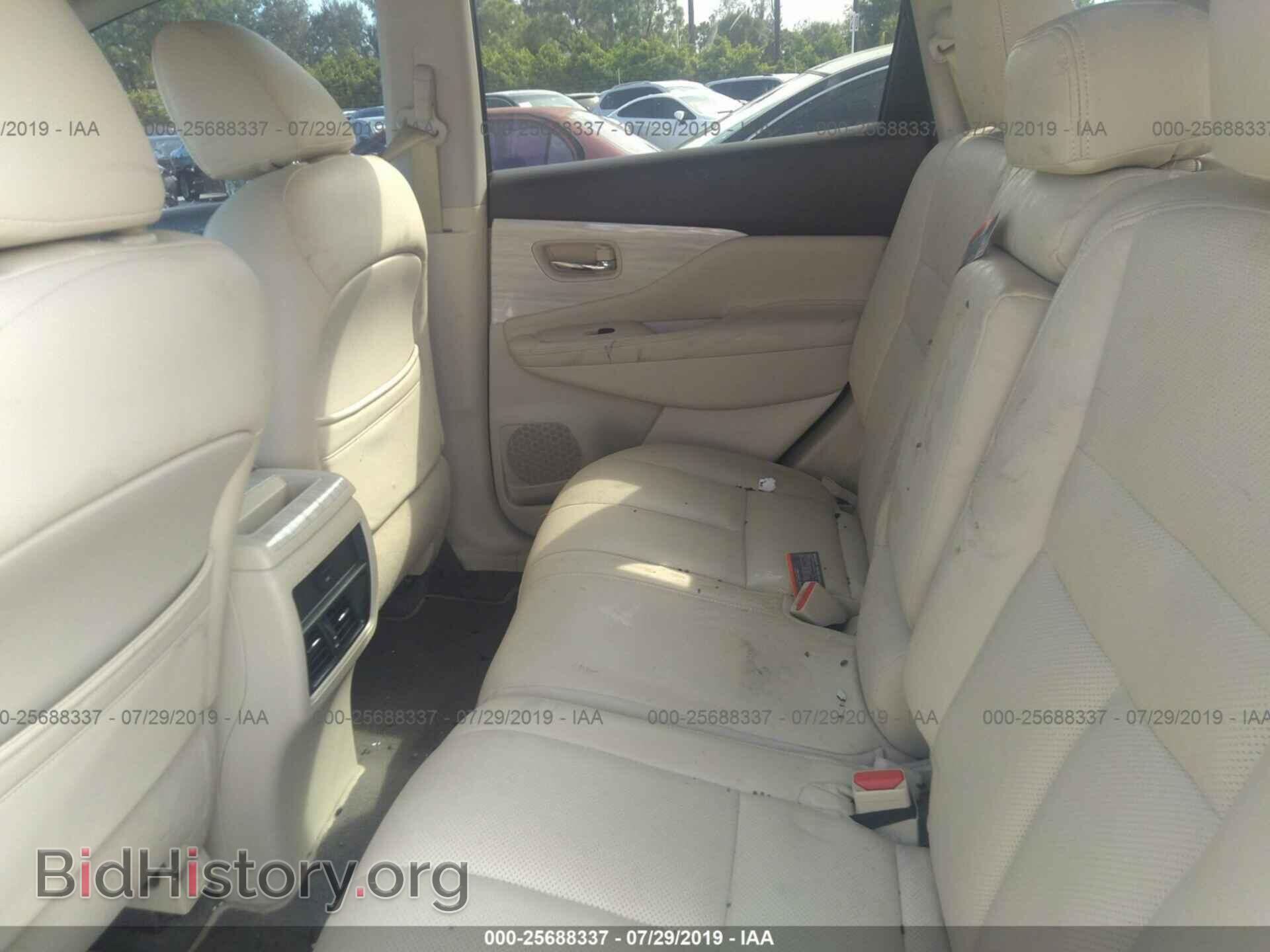 2016 NISSAN MURANO - VIN: 5N1AZ2MG0GN166301 - Фото 8