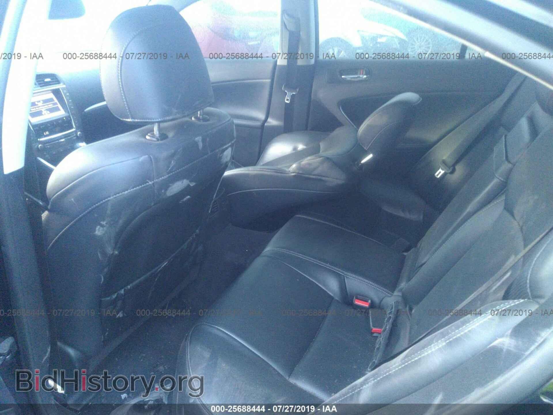 2012 LEXUS IS - VIN: JTHBF5C2XC5171751 - Фото 8