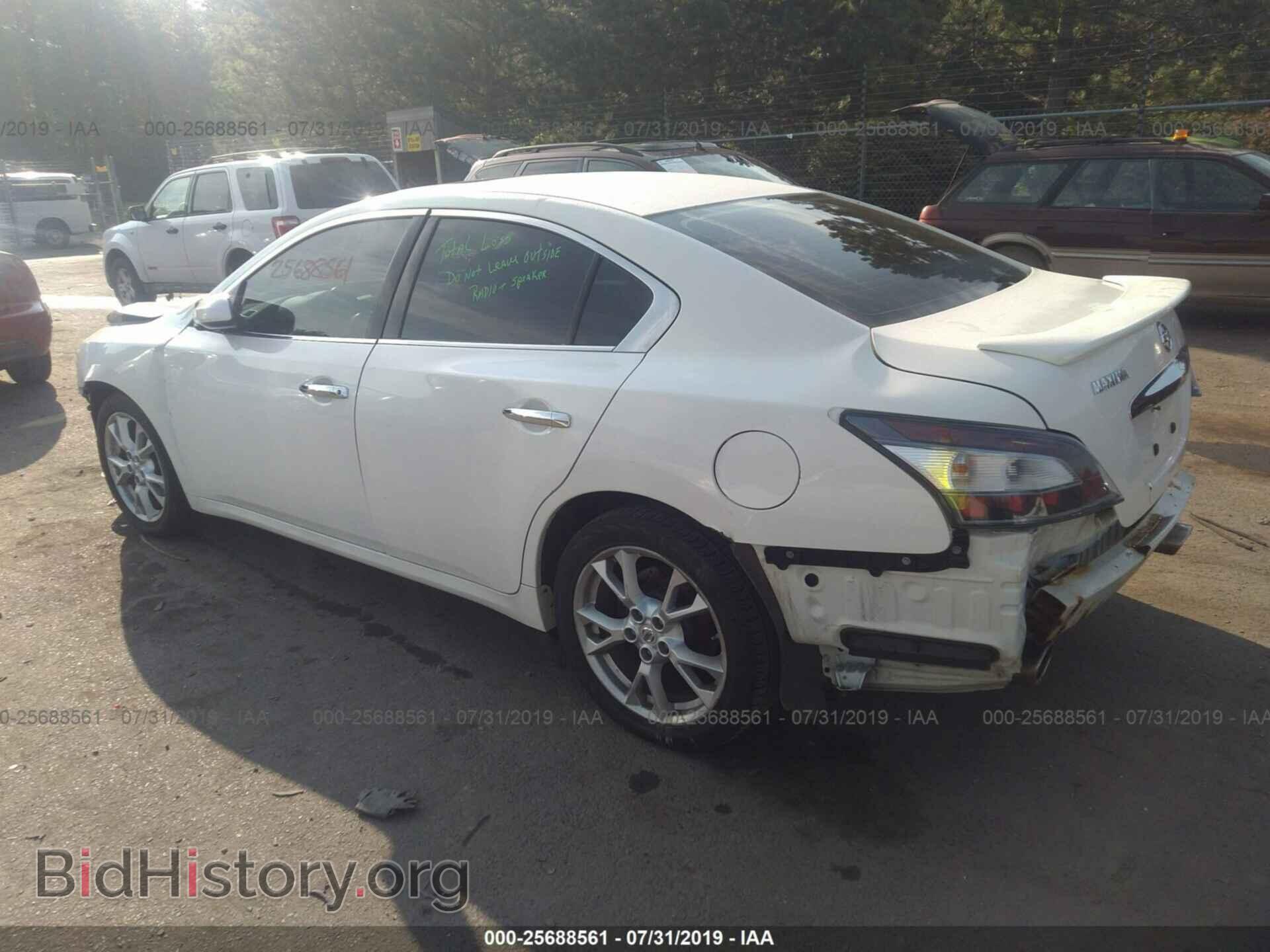 2012 NISSAN MAXIMA - VIN: 1N4AA5AP4CC808807 - Фото 3