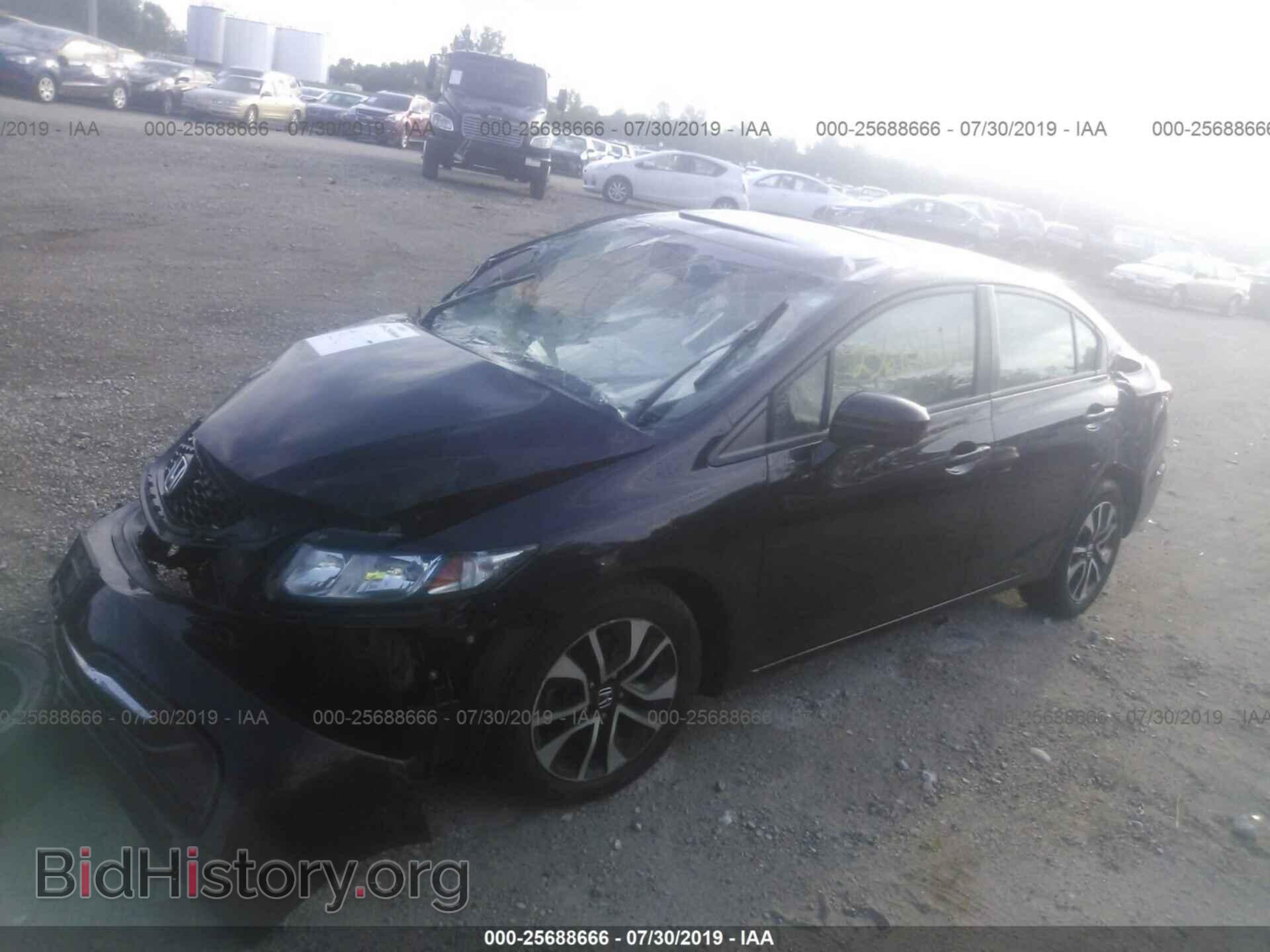 2014 HONDA CIVIC - VIN: 2HGFB2F80EH541731 - Photo 2