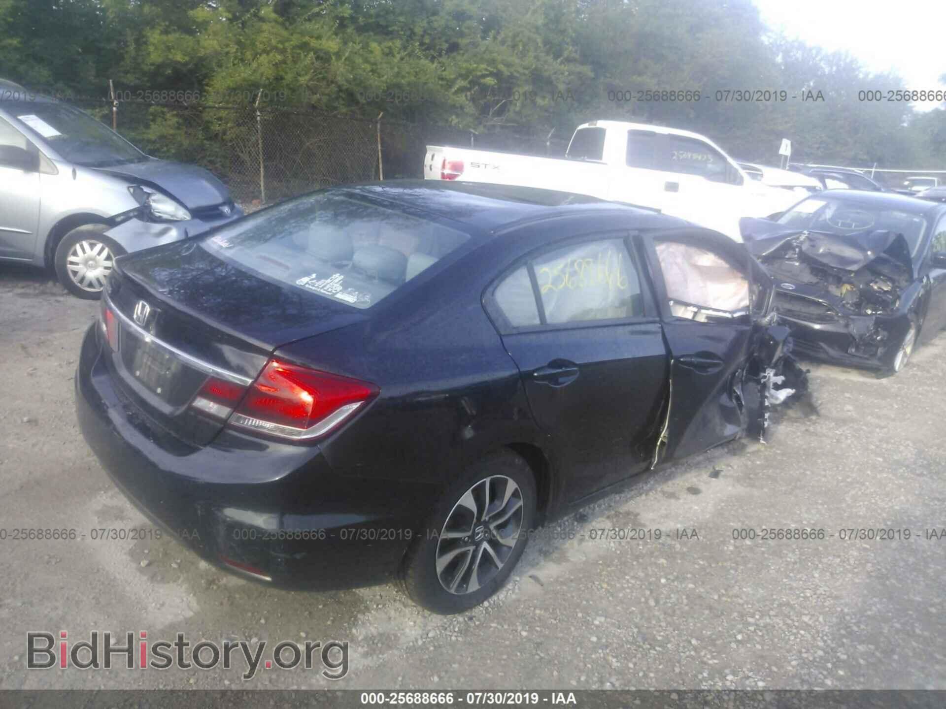 2014 HONDA CIVIC - VIN: 2HGFB2F80EH541731 - Photo 4