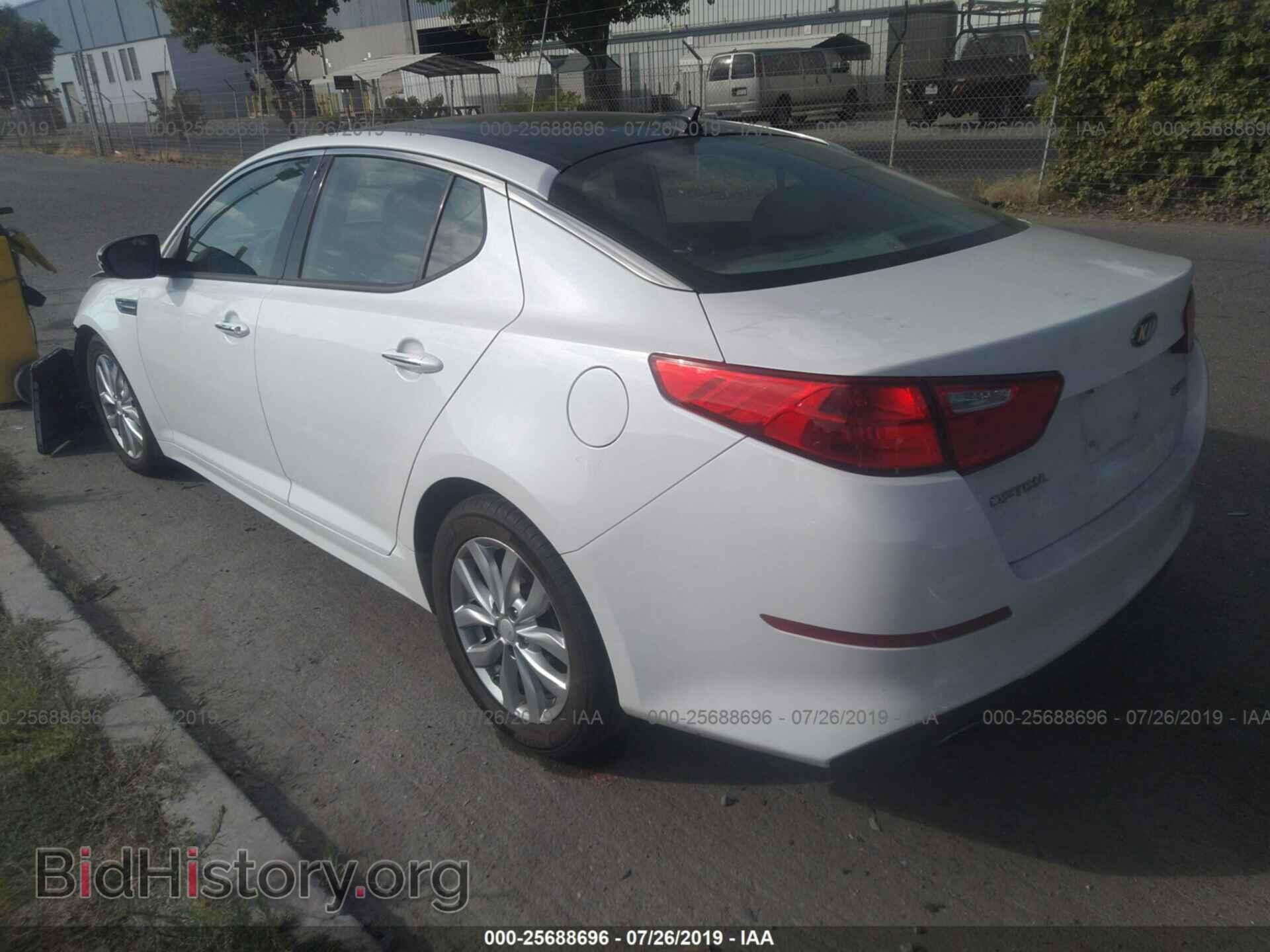2015 KIA OPTIMA - VIN: 5XXGN4A75FG413803 - Фото 3