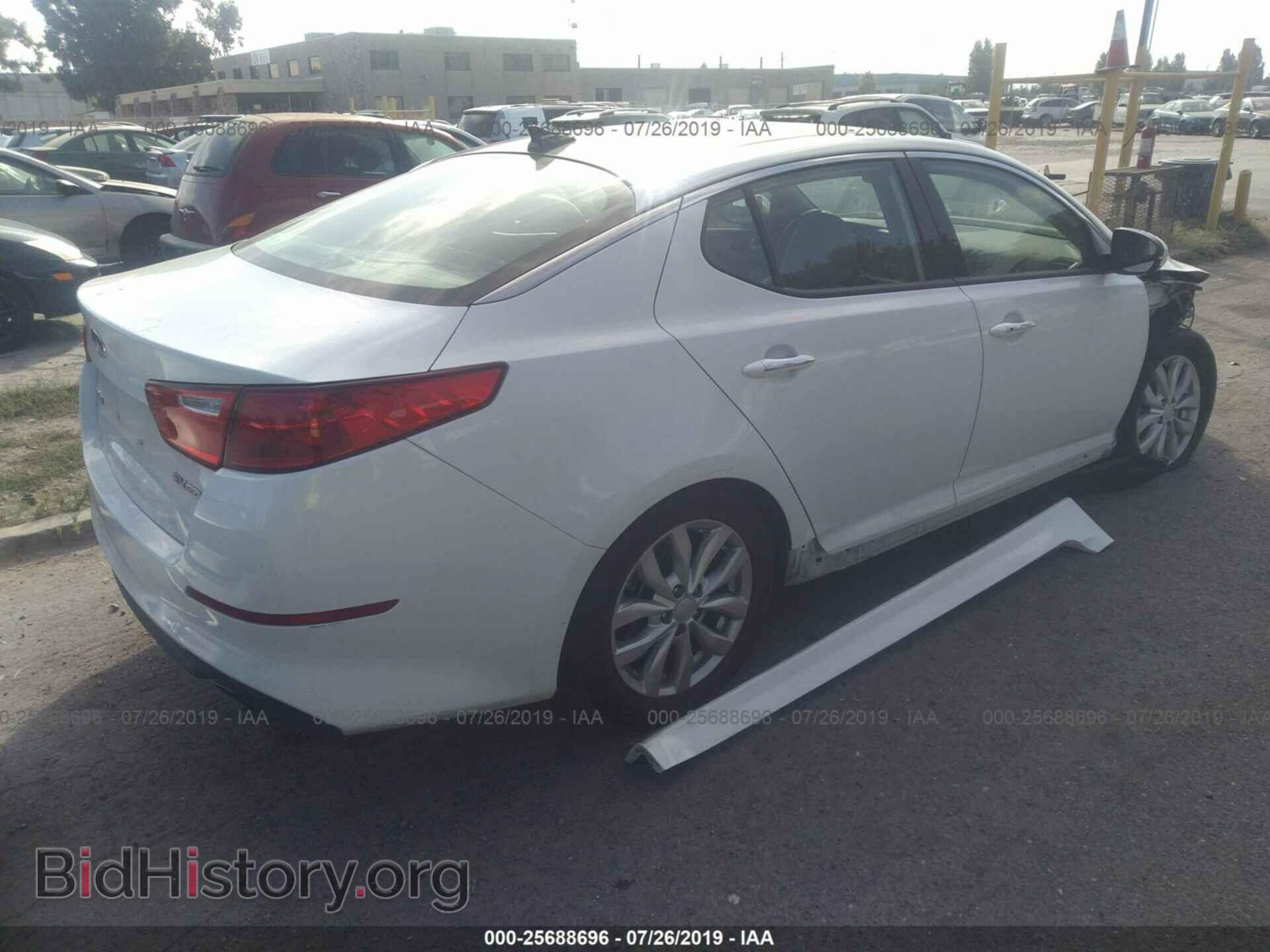 2015 KIA OPTIMA - VIN: 5XXGN4A75FG413803 - Фото 4