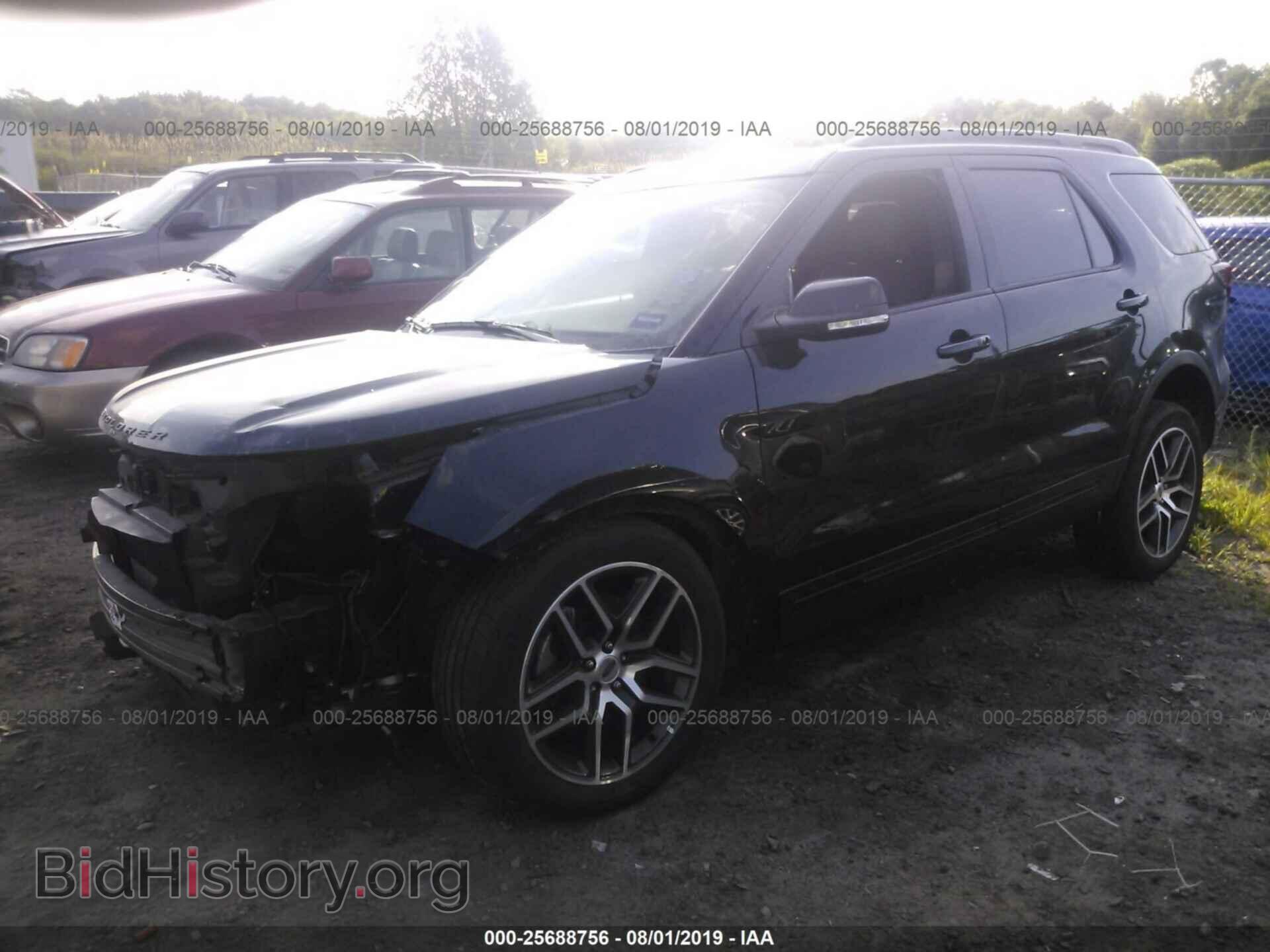 2018 FORD EXPLORER - VIN: 1FM5K8GT7JGB24608 - Photo 2