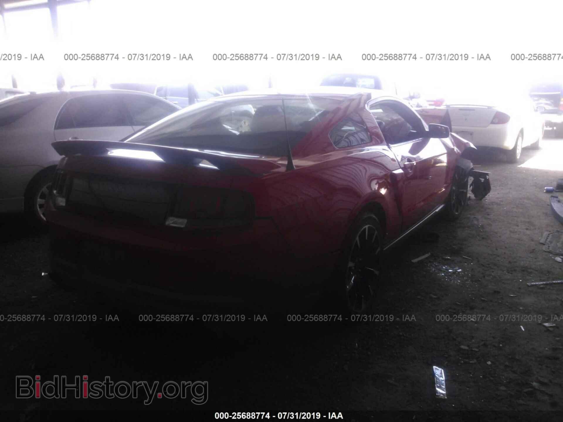 2012 FORD MUSTANG - VIN: 1ZVBP8CF5C5202484 - Фото 4