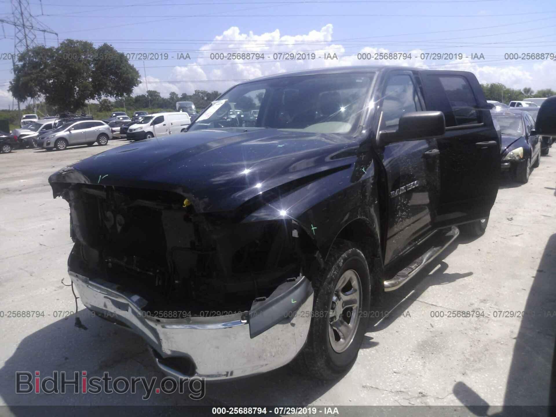 2012 DODGE RAM 1500 - VIN: 1C6RD6FP7CS312755 - Фото 2