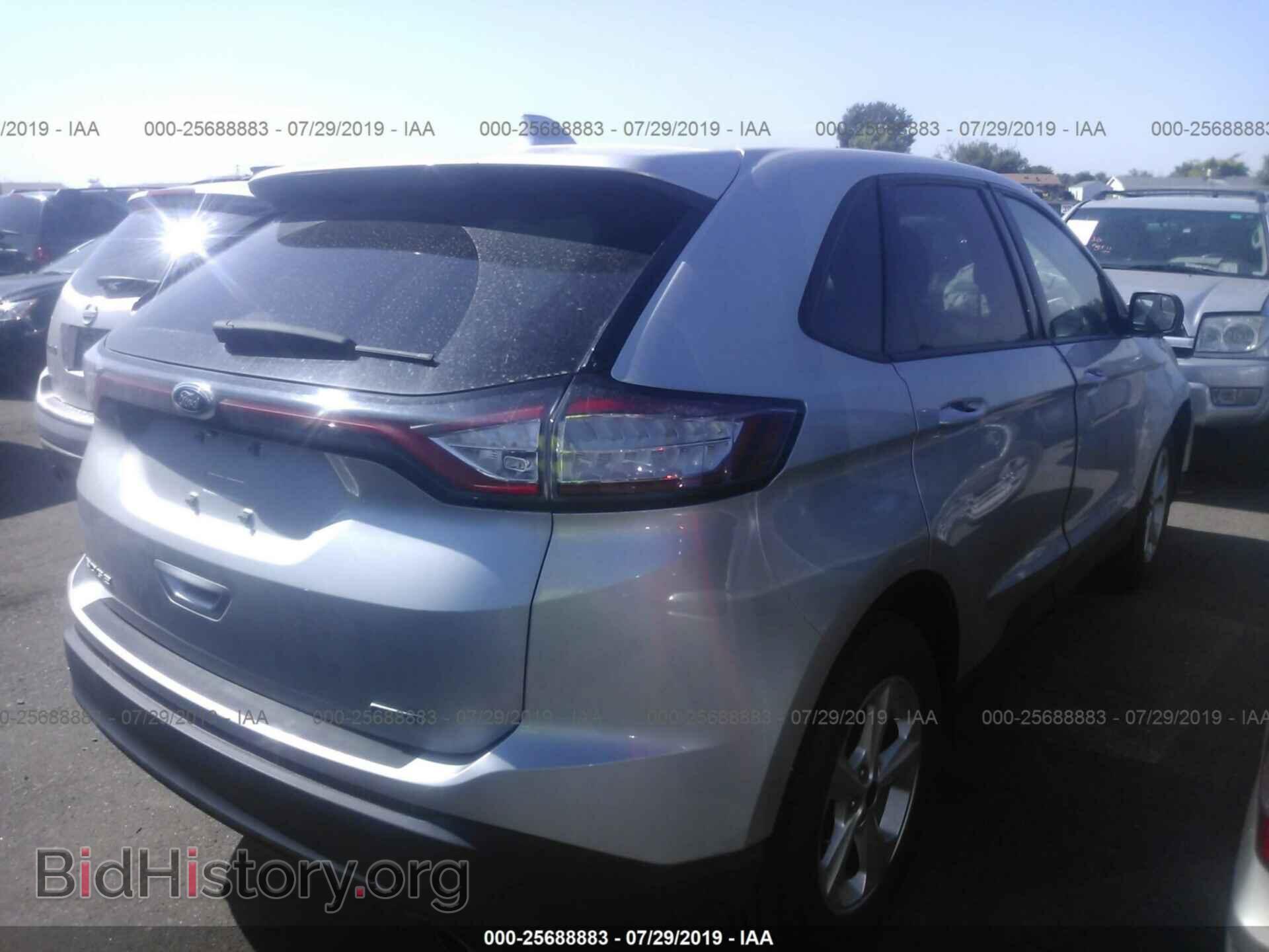 2016 FORD EDGE - VIN: 2FMPK4G92GBC00693 - Фото 4