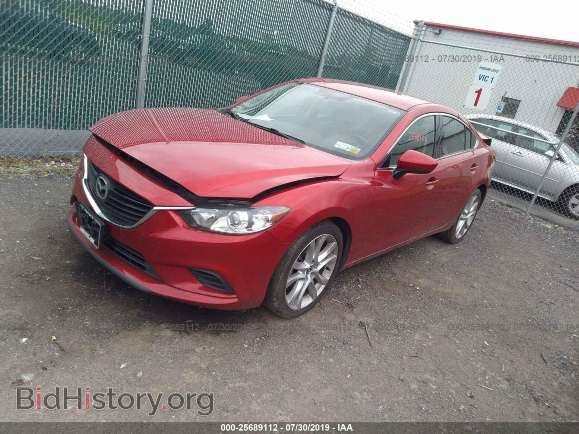 2014 MAZDA 6 - VIN: JM1GJ1V60E1148889 - Фото 2