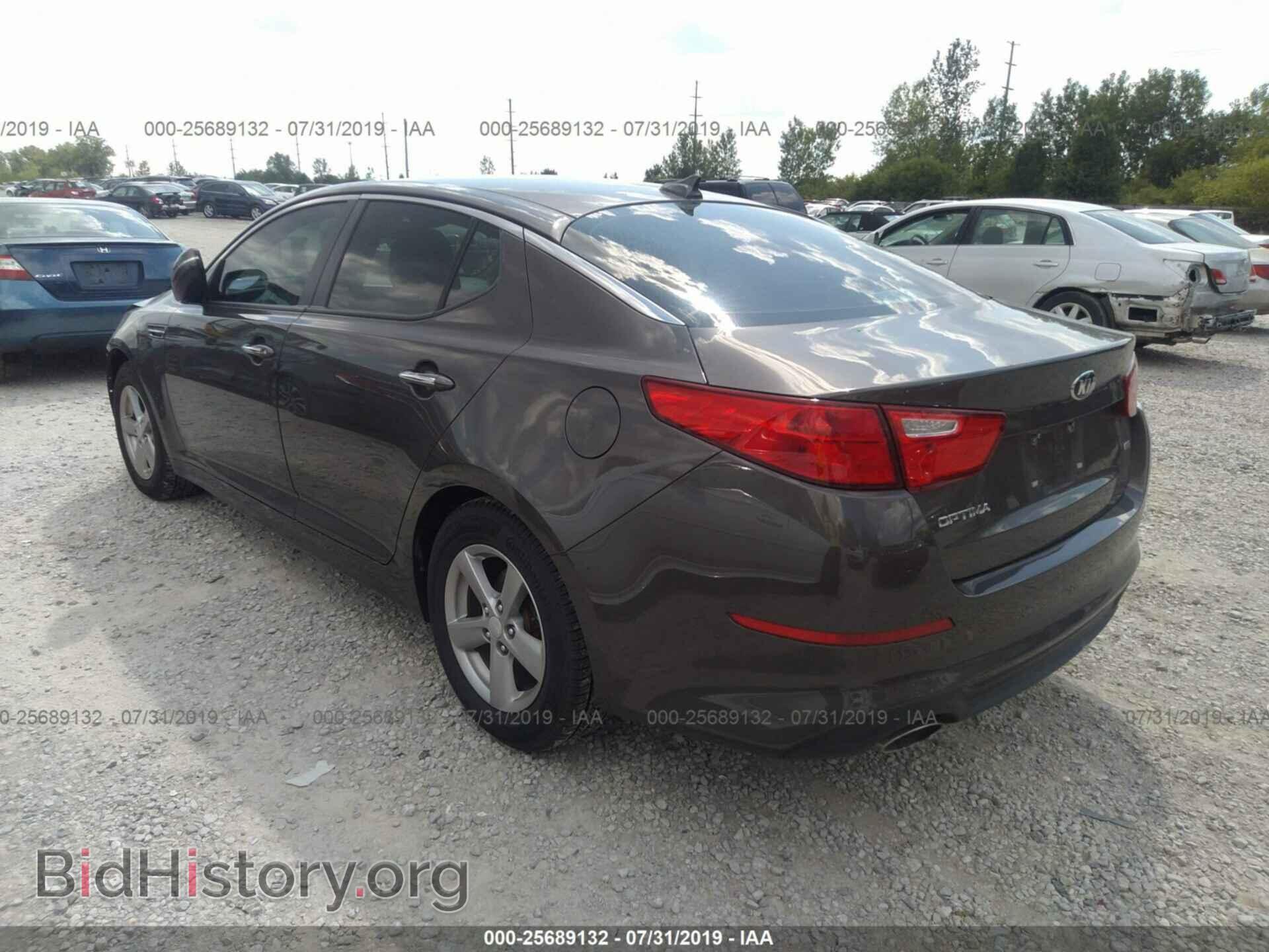 2014 KIA OPTIMA - VIN: 5XXGM4A77EG302090 - Фото 3