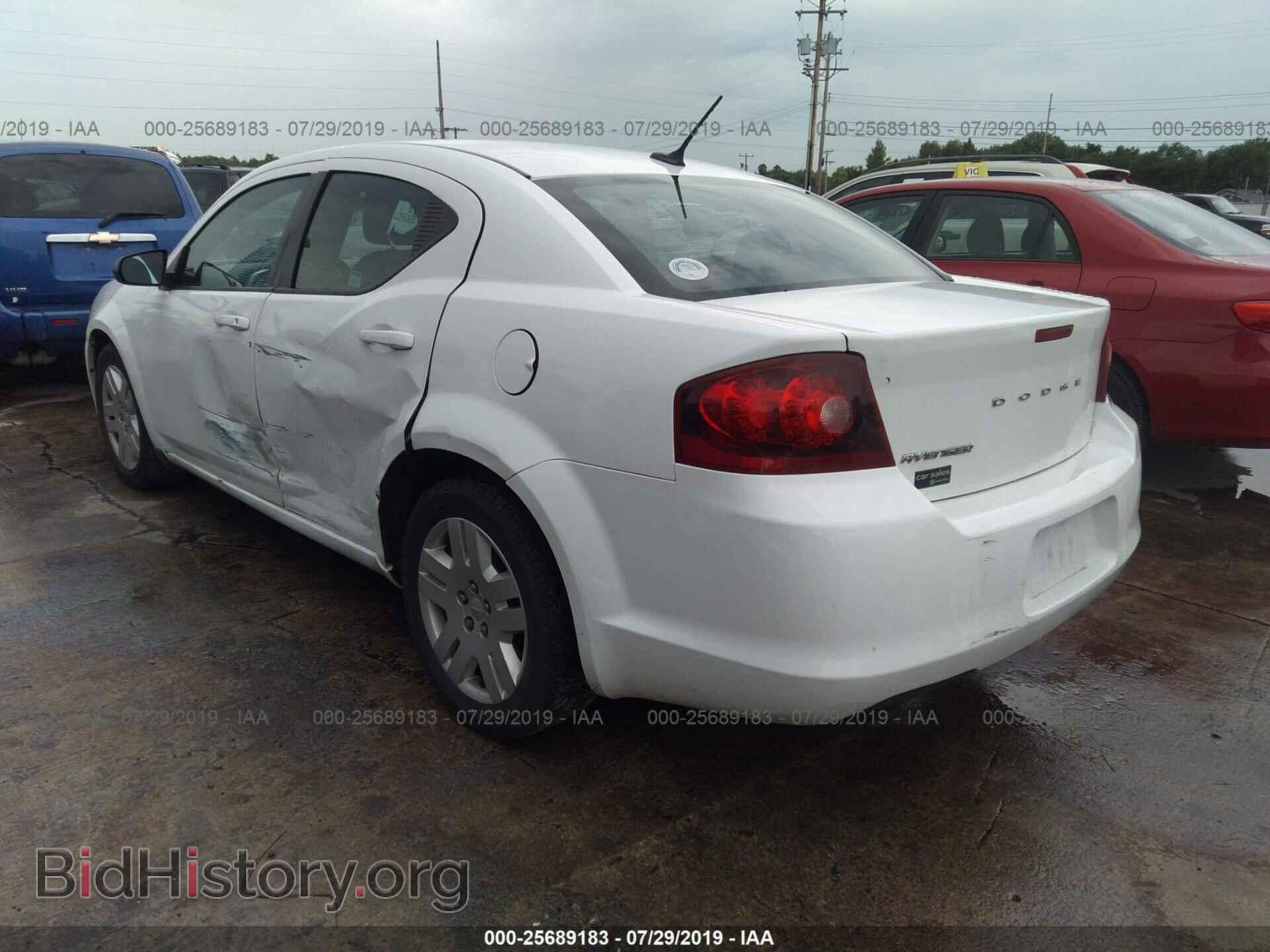 2012 DODGE AVENGER - VIN: 1C3CDZAB7CN111274 - Фото 3
