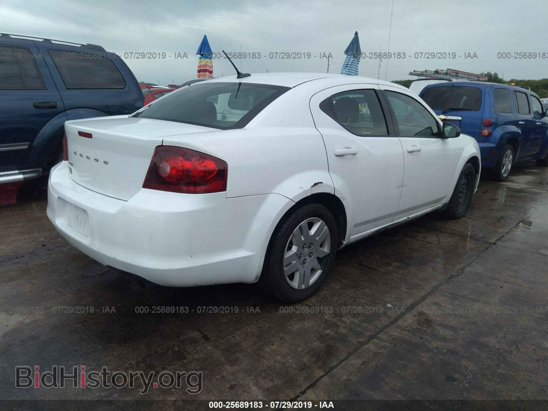2012 DODGE AVENGER - VIN: 1C3CDZAB7CN111274 - Фото 4