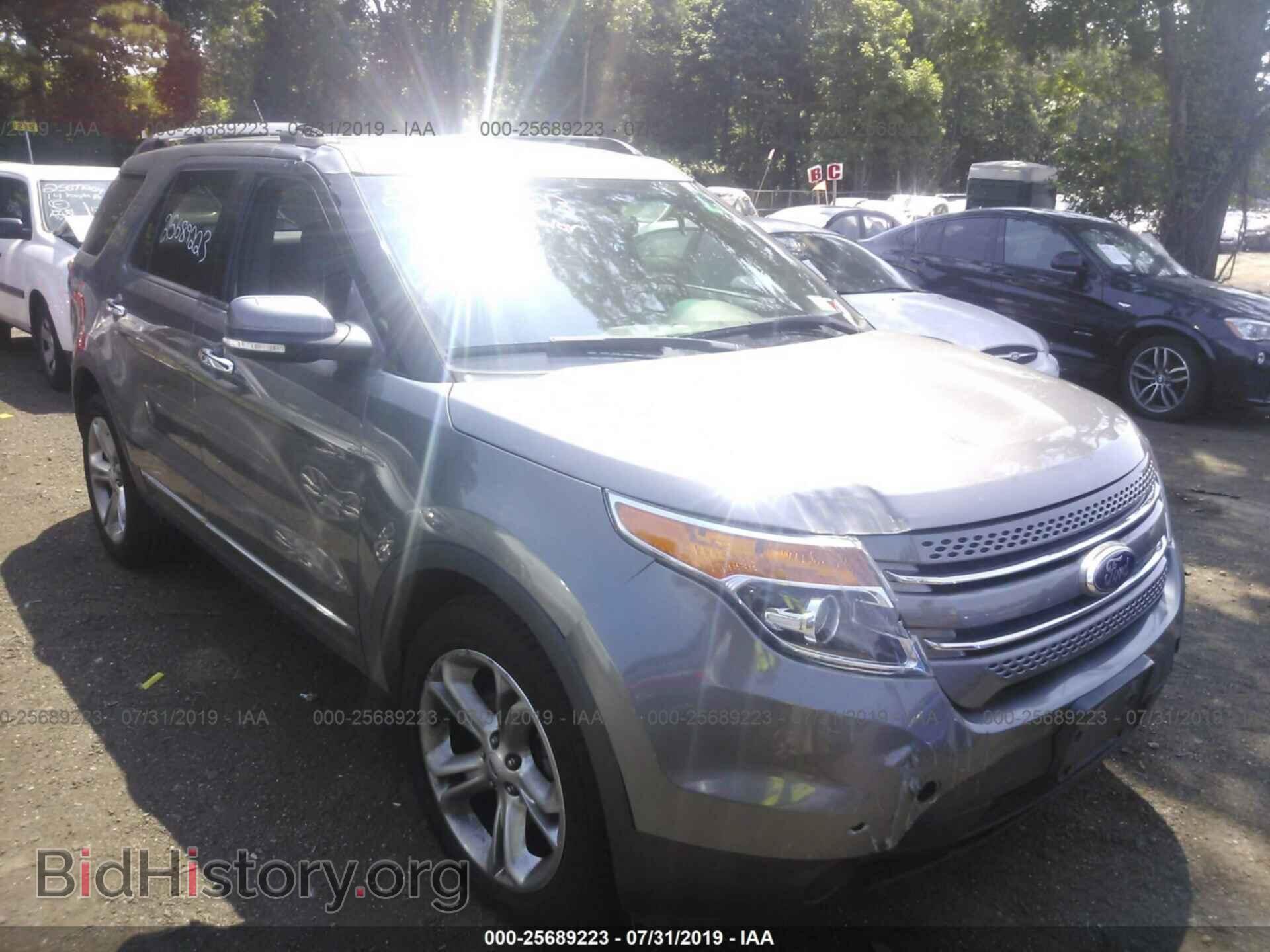 Photo 1FM5K8F86EGC01889 - FORD EXPLORER 2014