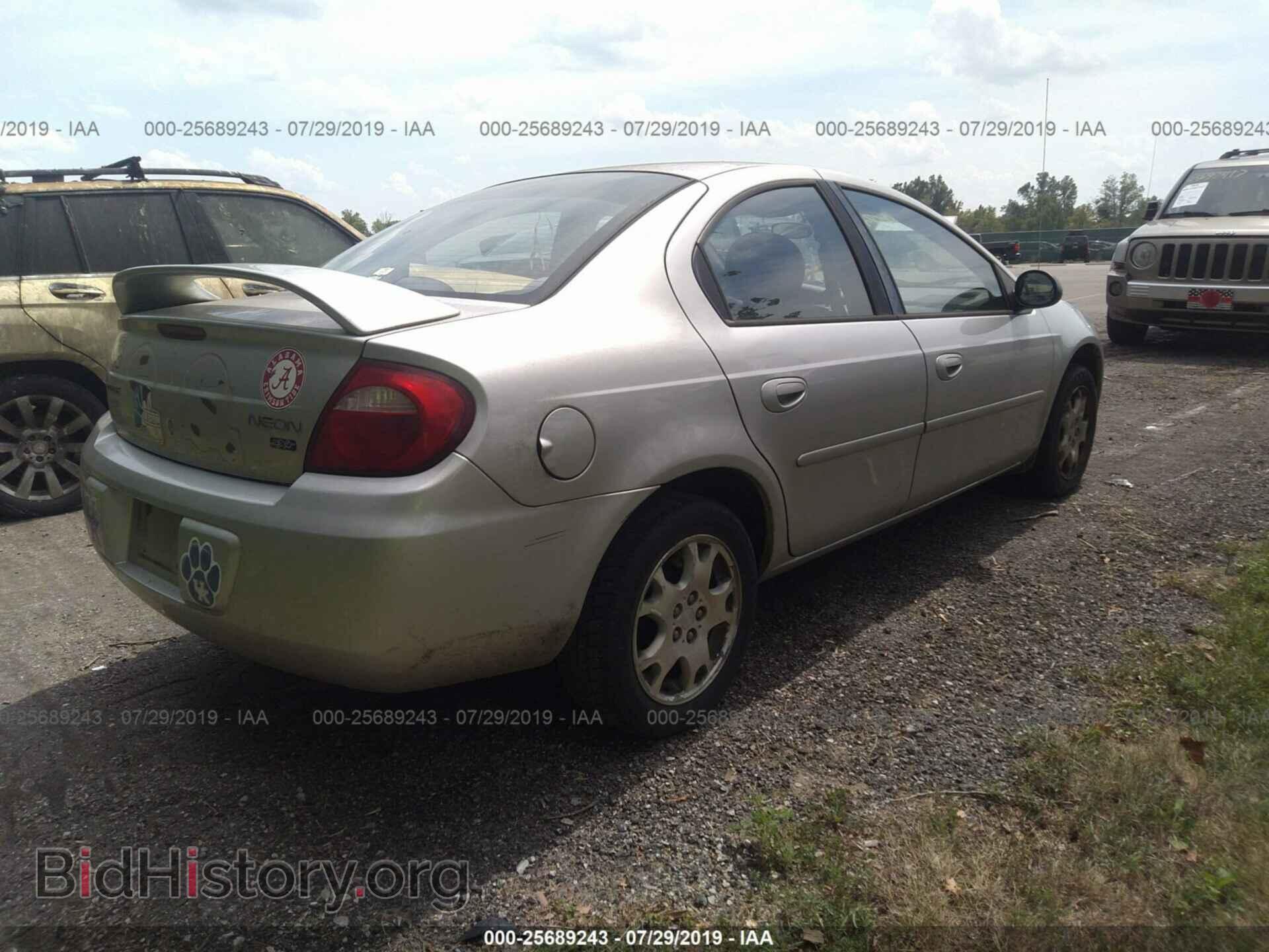 2003 DODGE NEON - VIN: 1B3ES56C33D107069 - Фото 4