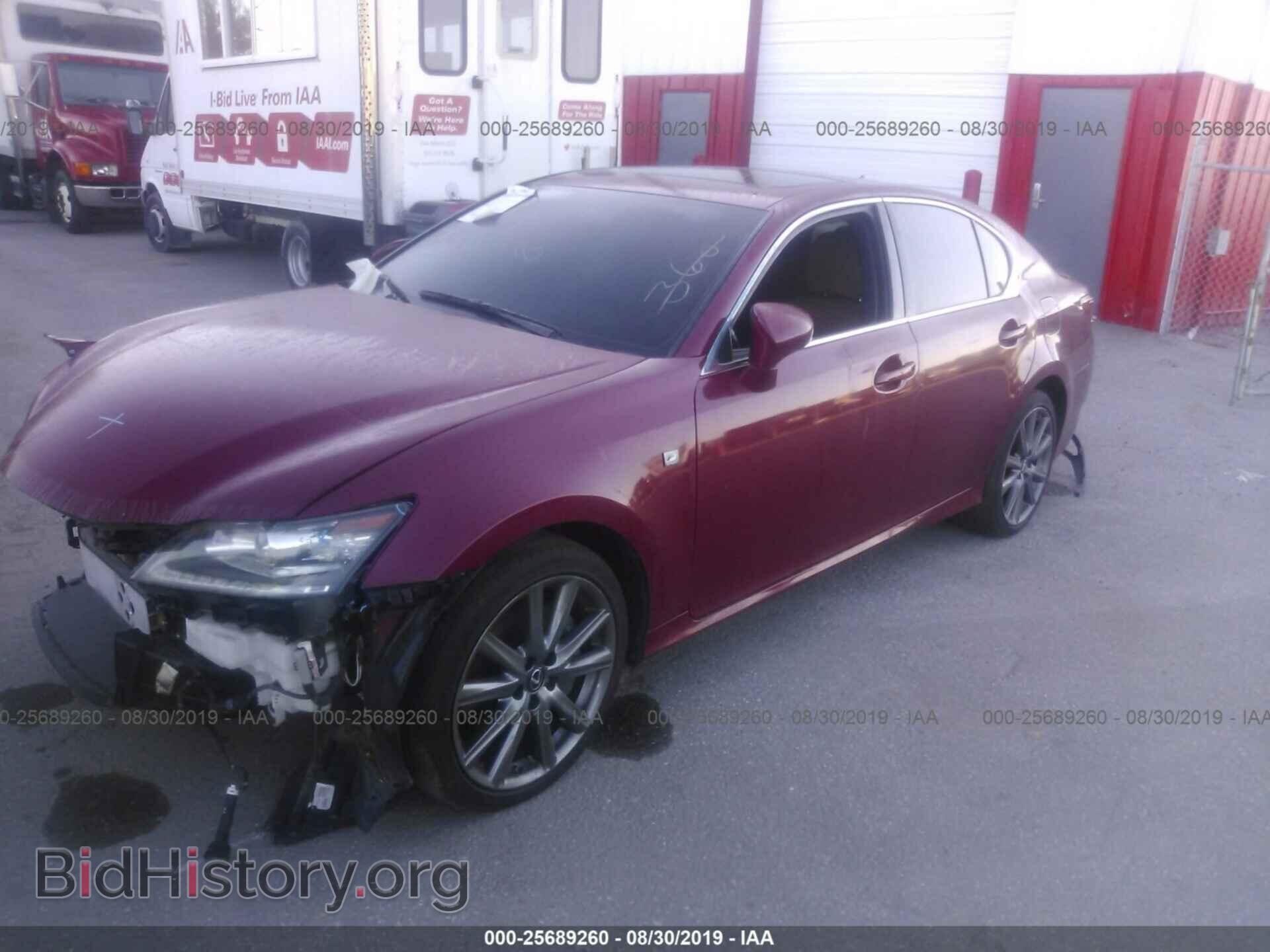 2013 LEXUS GS - VIN: JTHCE1BL9D5012344 - Photo 2