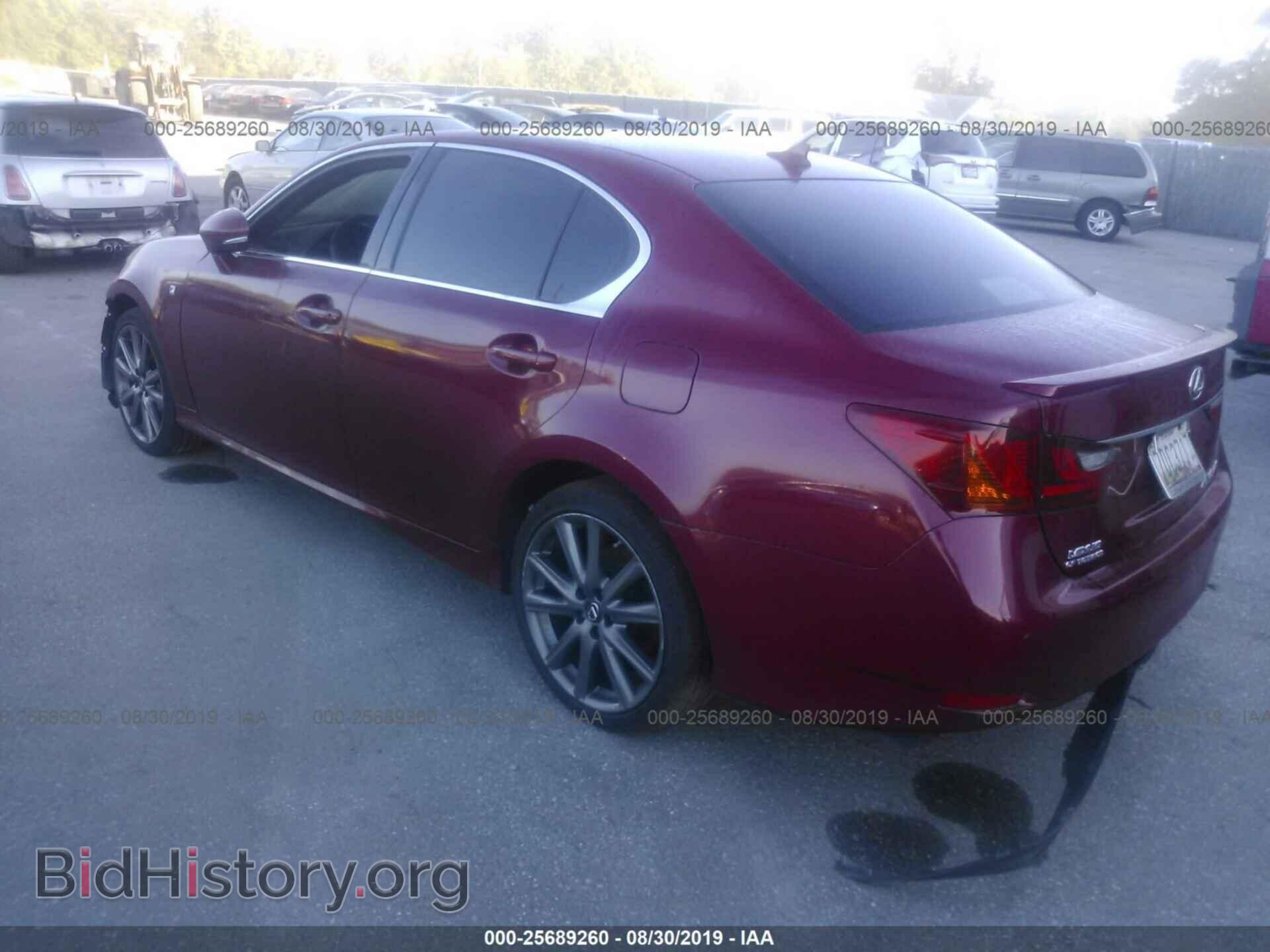 2013 LEXUS GS - VIN: JTHCE1BL9D5012344 - Photo 3